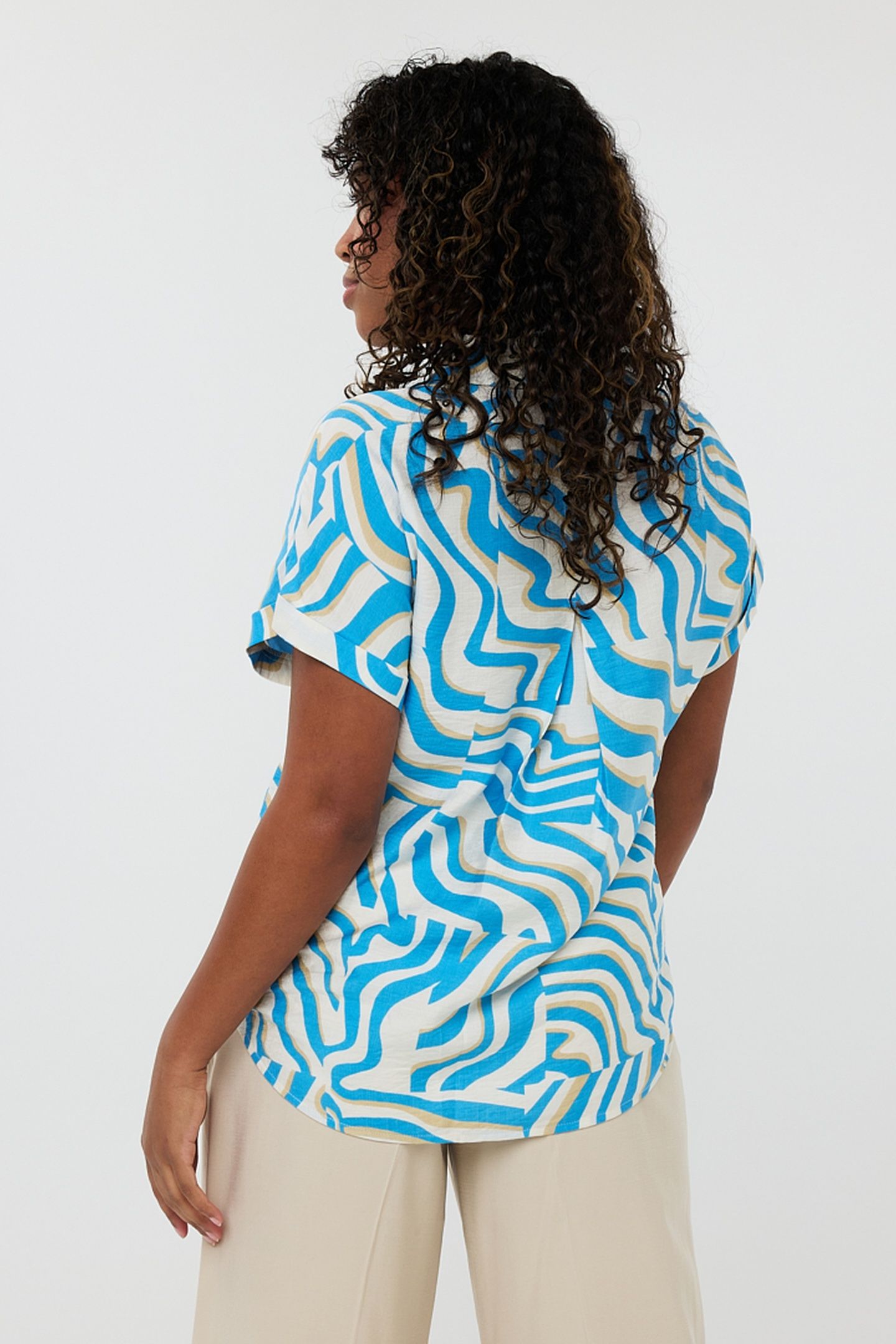 BLOUSE ELECTRIC ZEBRA PRINT 3