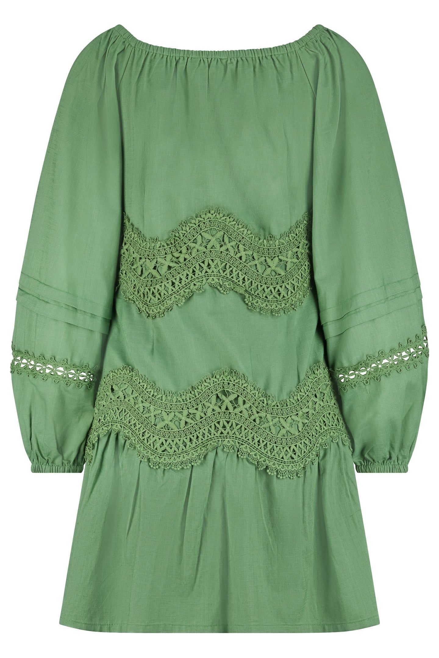 ANINE DRESS SOFT GREEN 2