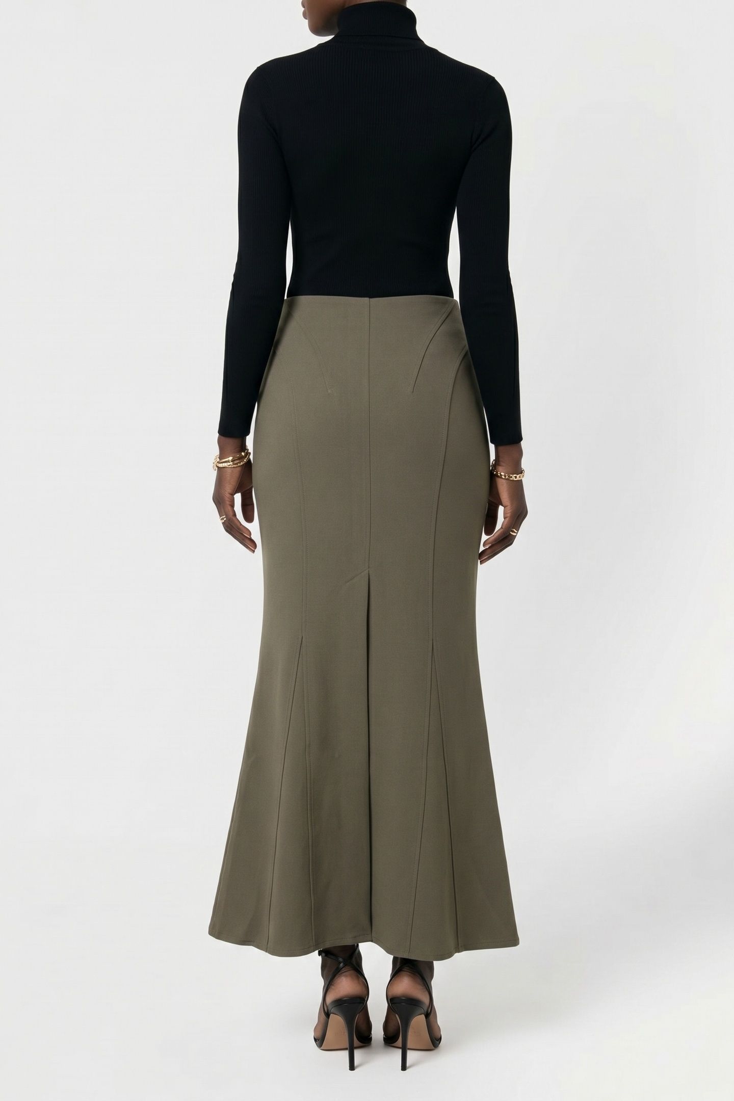 DEBBIE SKIRT KHAKI 2