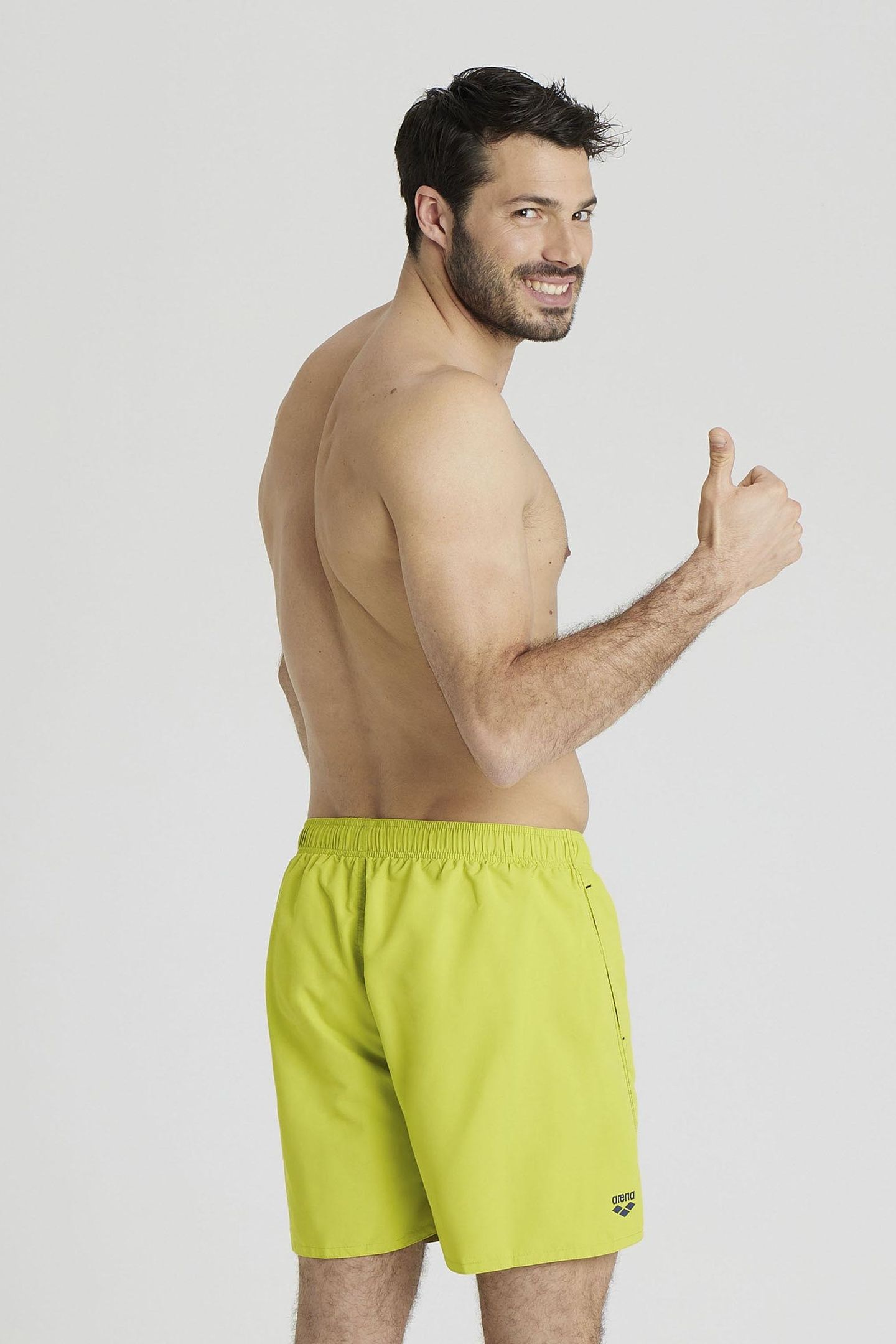FUNDAMENTALS LOGO BOXER SOFT GREEN-NAVY 5
