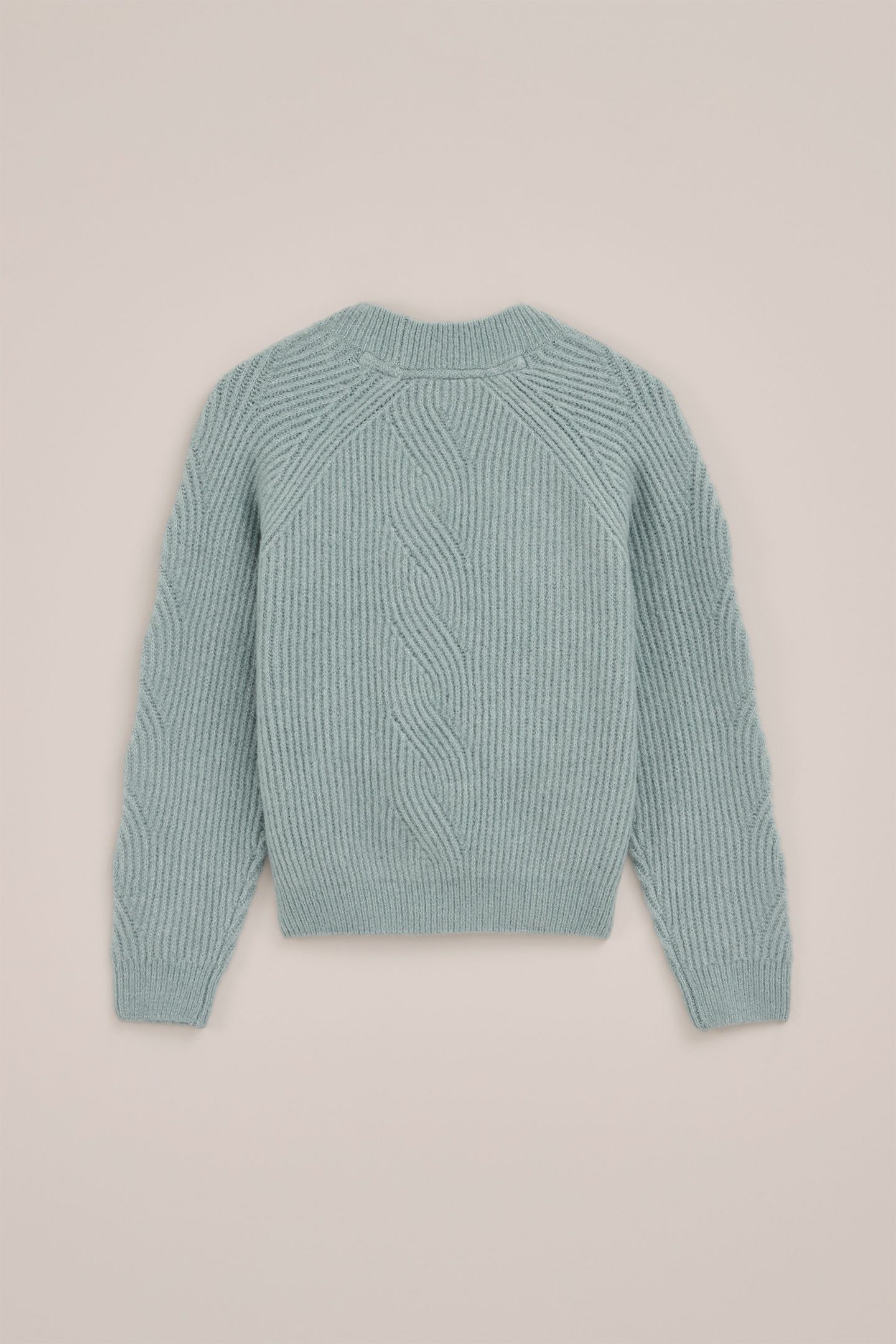 KNITTED PULLOVER ICE BLUE 3