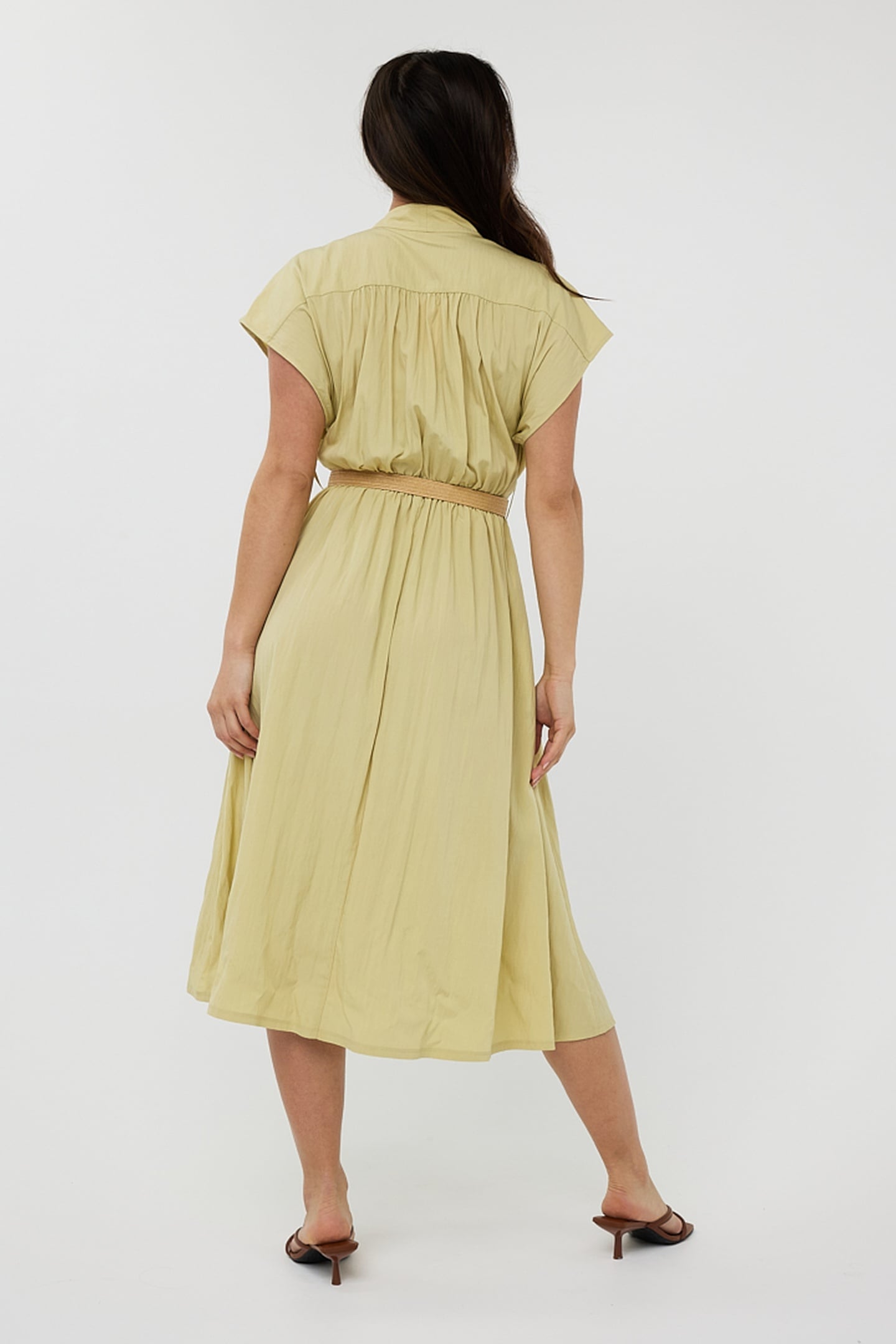 DRESS LONG WIDE LEMON PIE 3