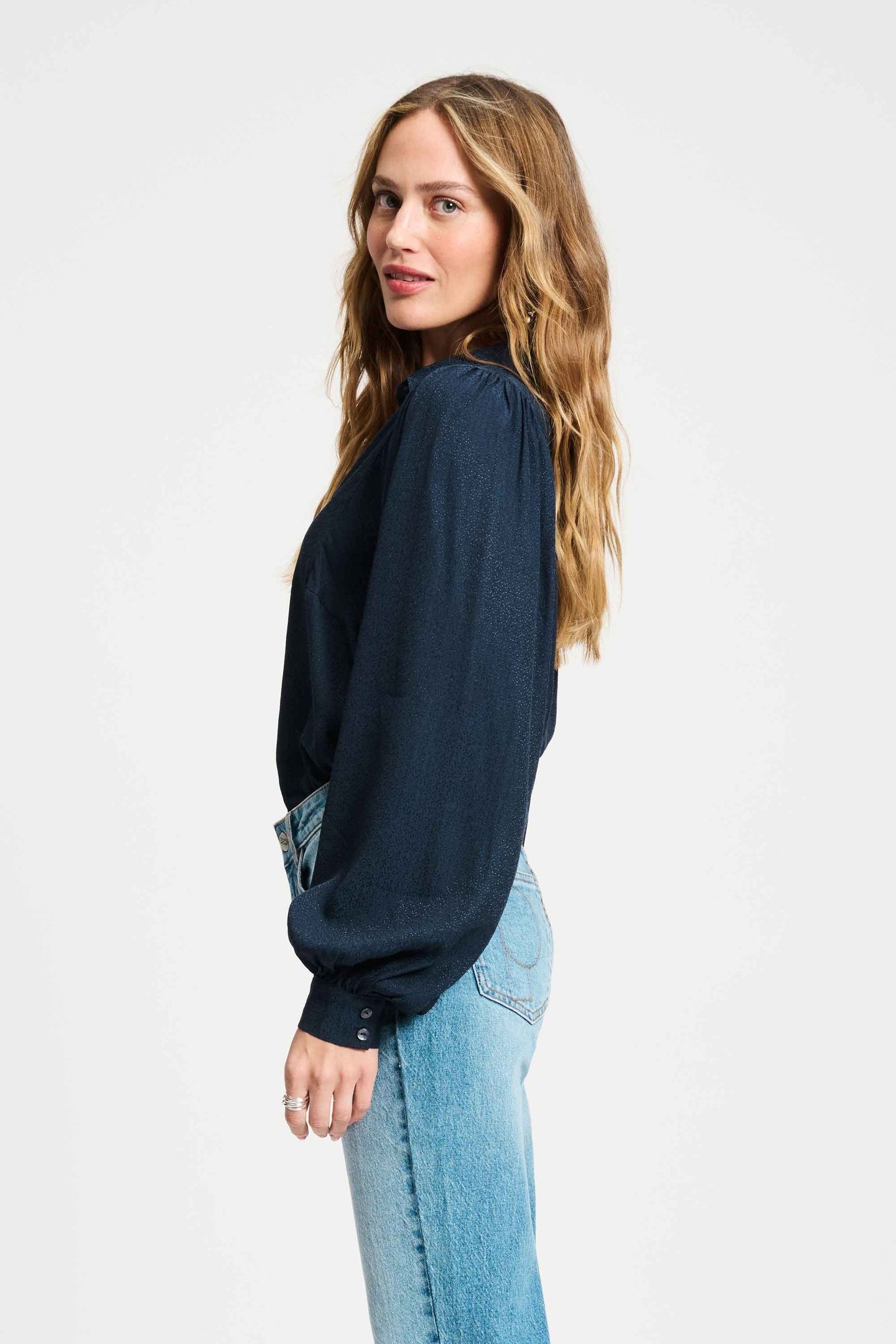 BLOUSE - SPARKLE BLUE 4