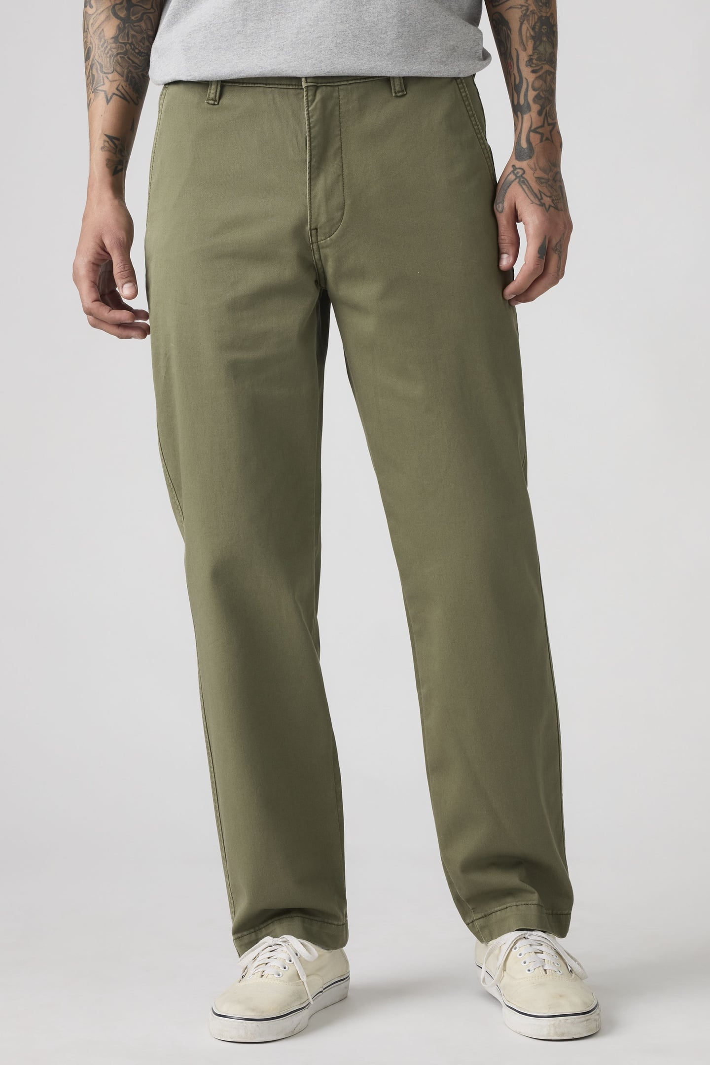 XX CHINO RELAXED STRAIGHT TROUSERS 1