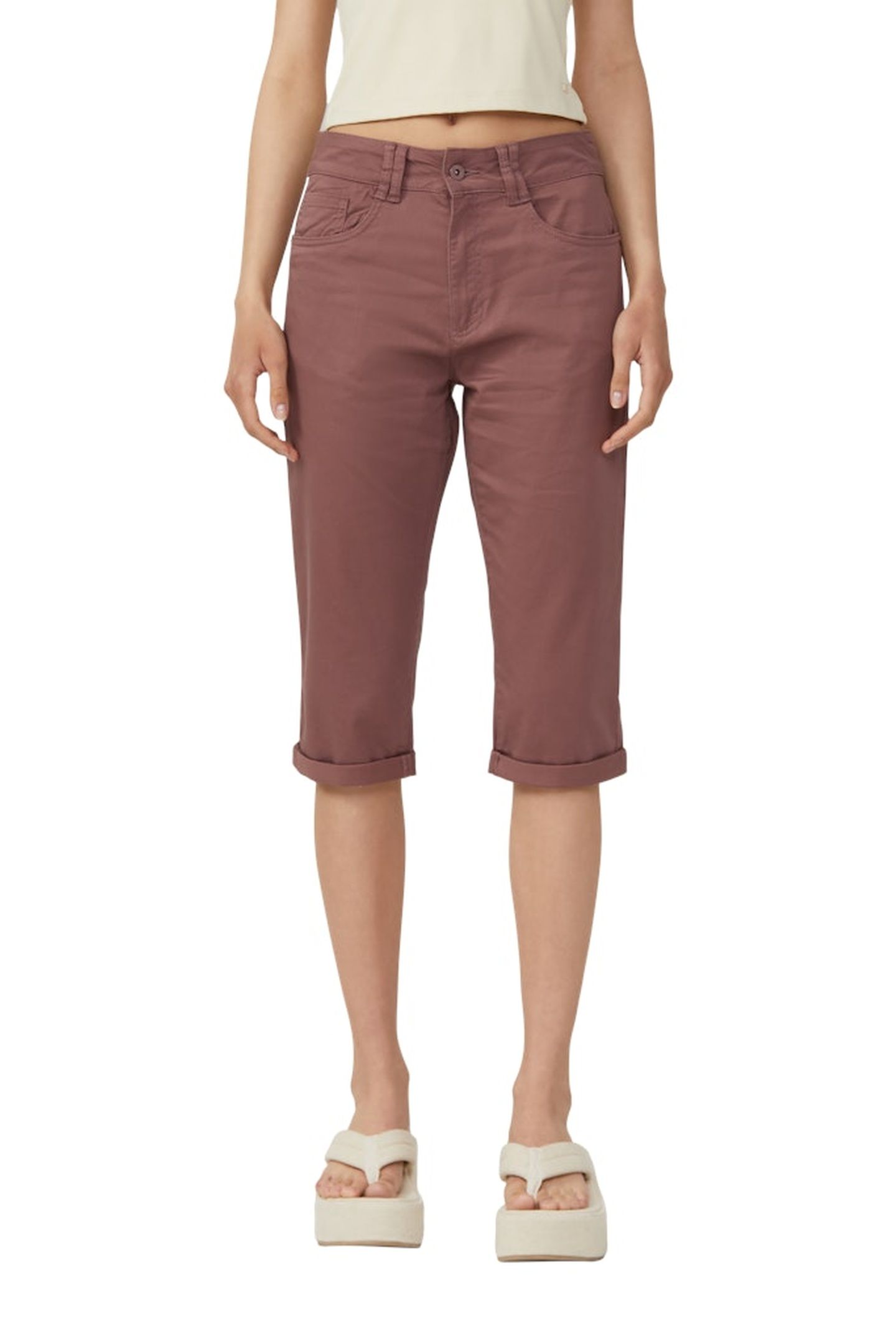 QS SHORTS DUSTY ROSE 1