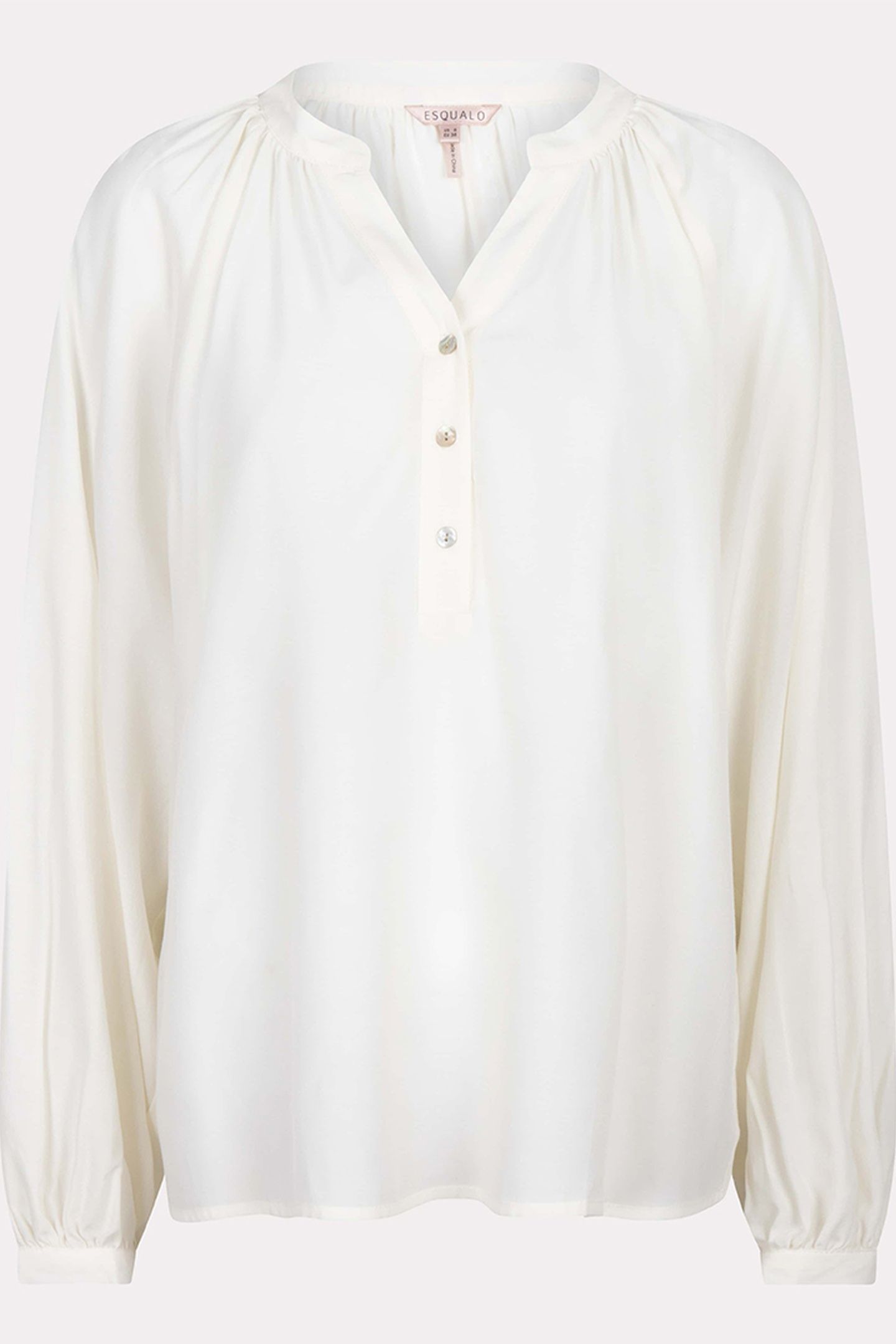 BLOUSE R-NECK RAGLAN OFF WHITE 5