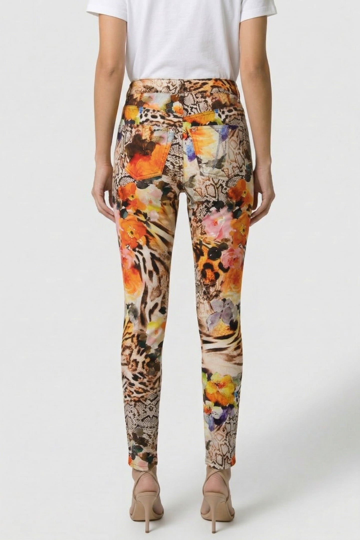 MARCIANO BY GUESS PRINTED STILETTO WILD FLOWER 2