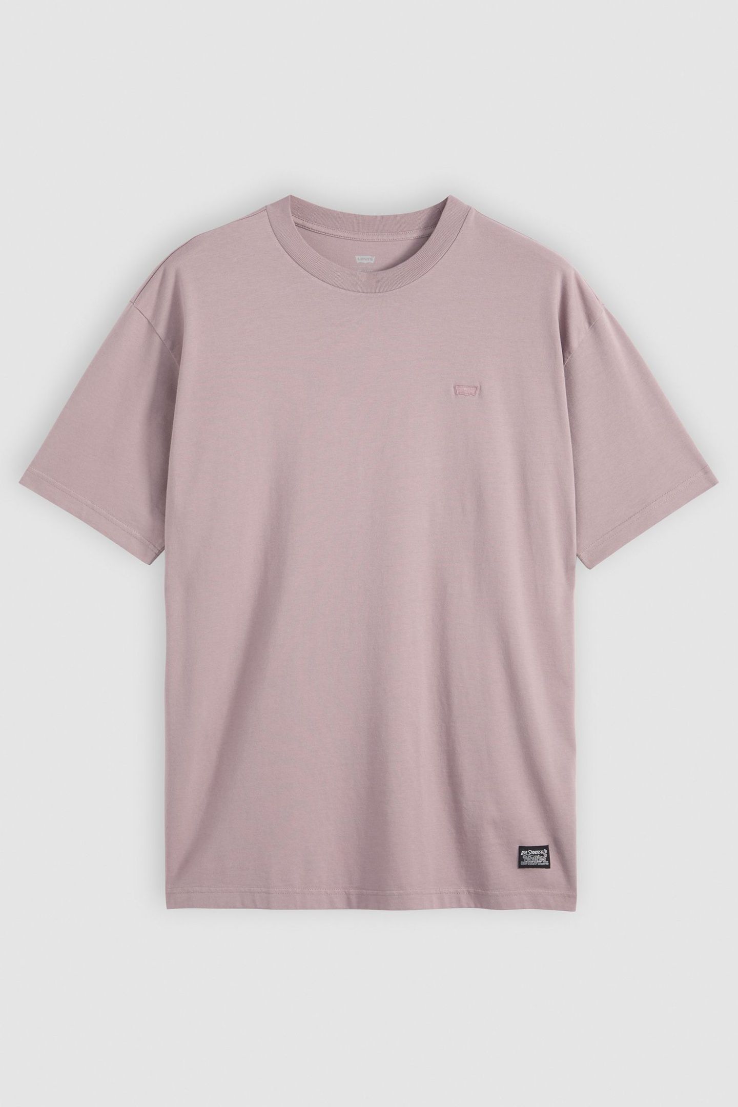 BOX TEE PATCH HEM PURPLE DOVE 1
