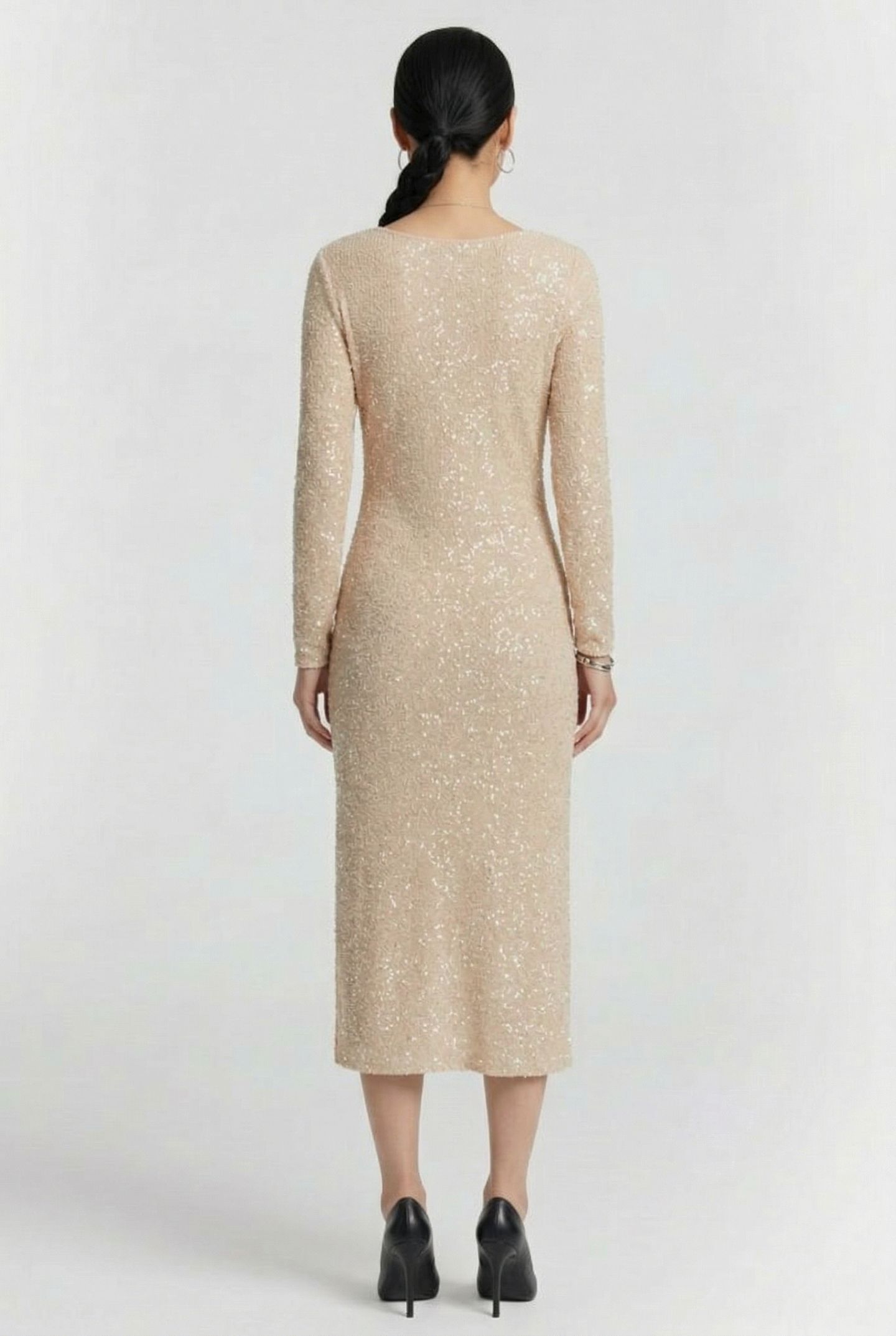 MINETTE DRESS BEIGE 2