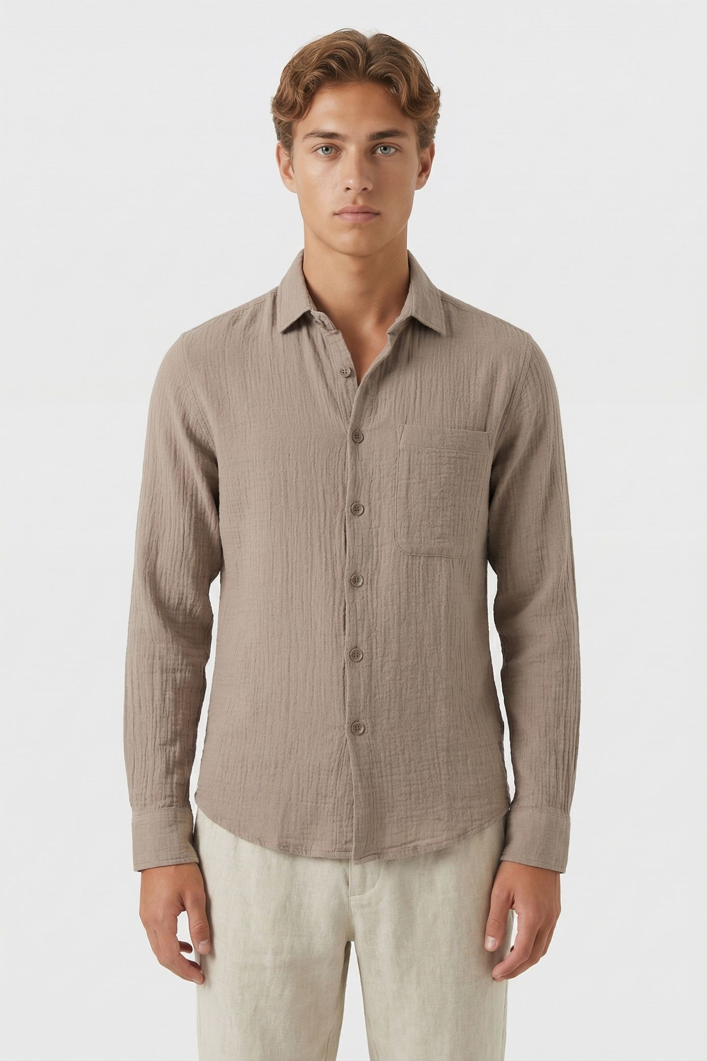DS-DANDY SHIRT TIMBER WOLF 1
