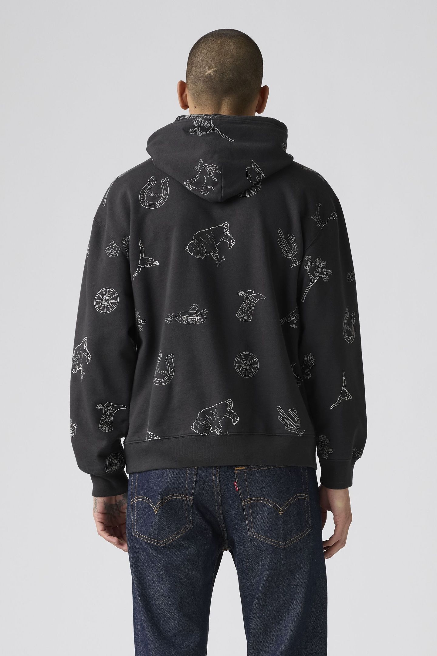 RELAXED GRAPHIC HOODIE 3