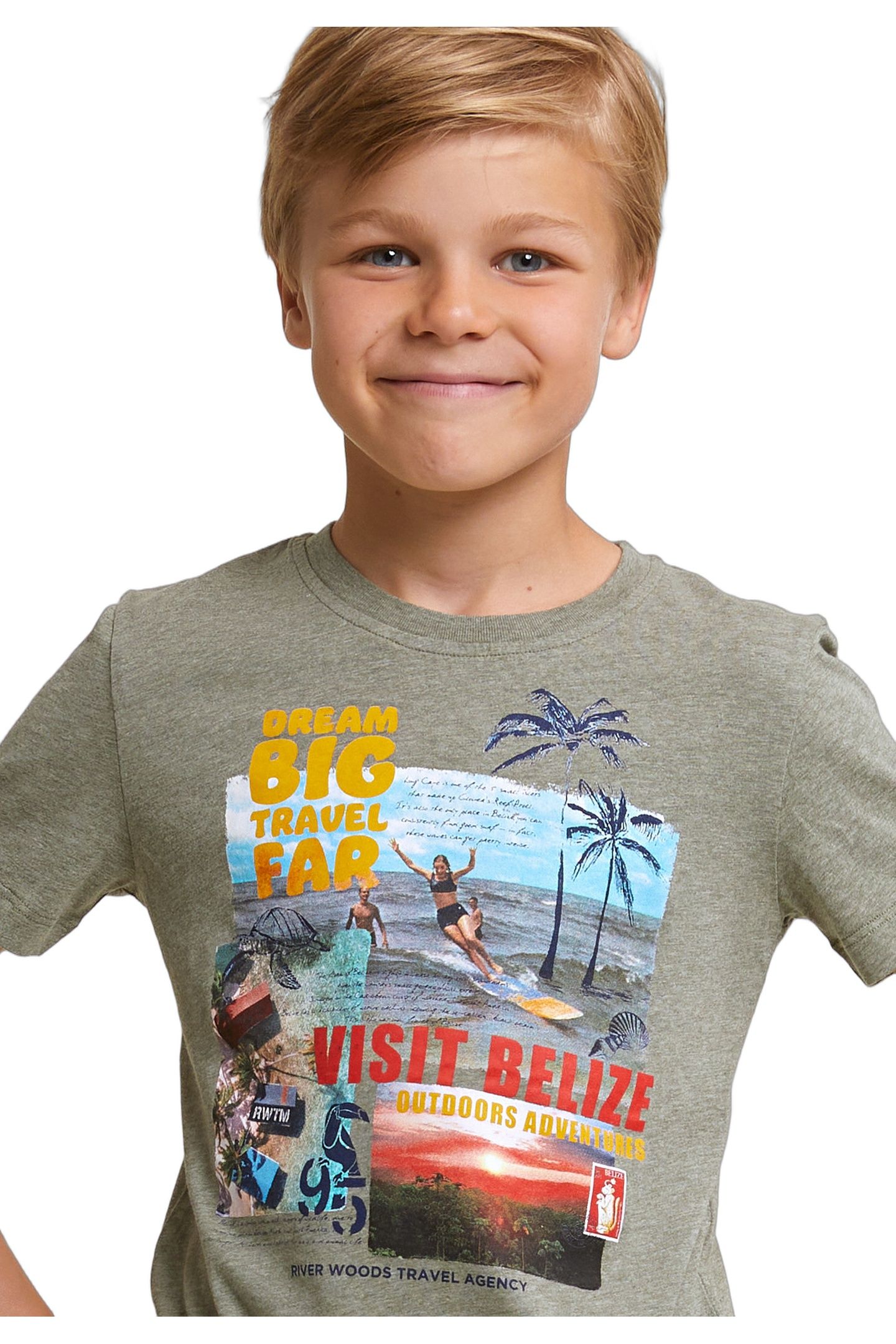 NORMAL FIT BASIC T-SHIRT SHORT SLEEVES SAFARI MIX 3