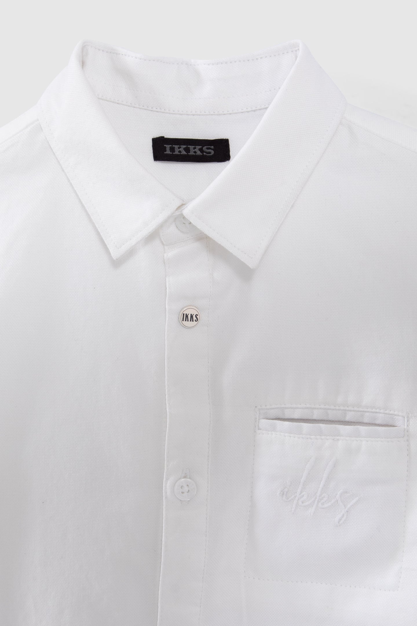 BOYS’ WHITE OCCASIONWEAR SHIRT WITH POCKET 5