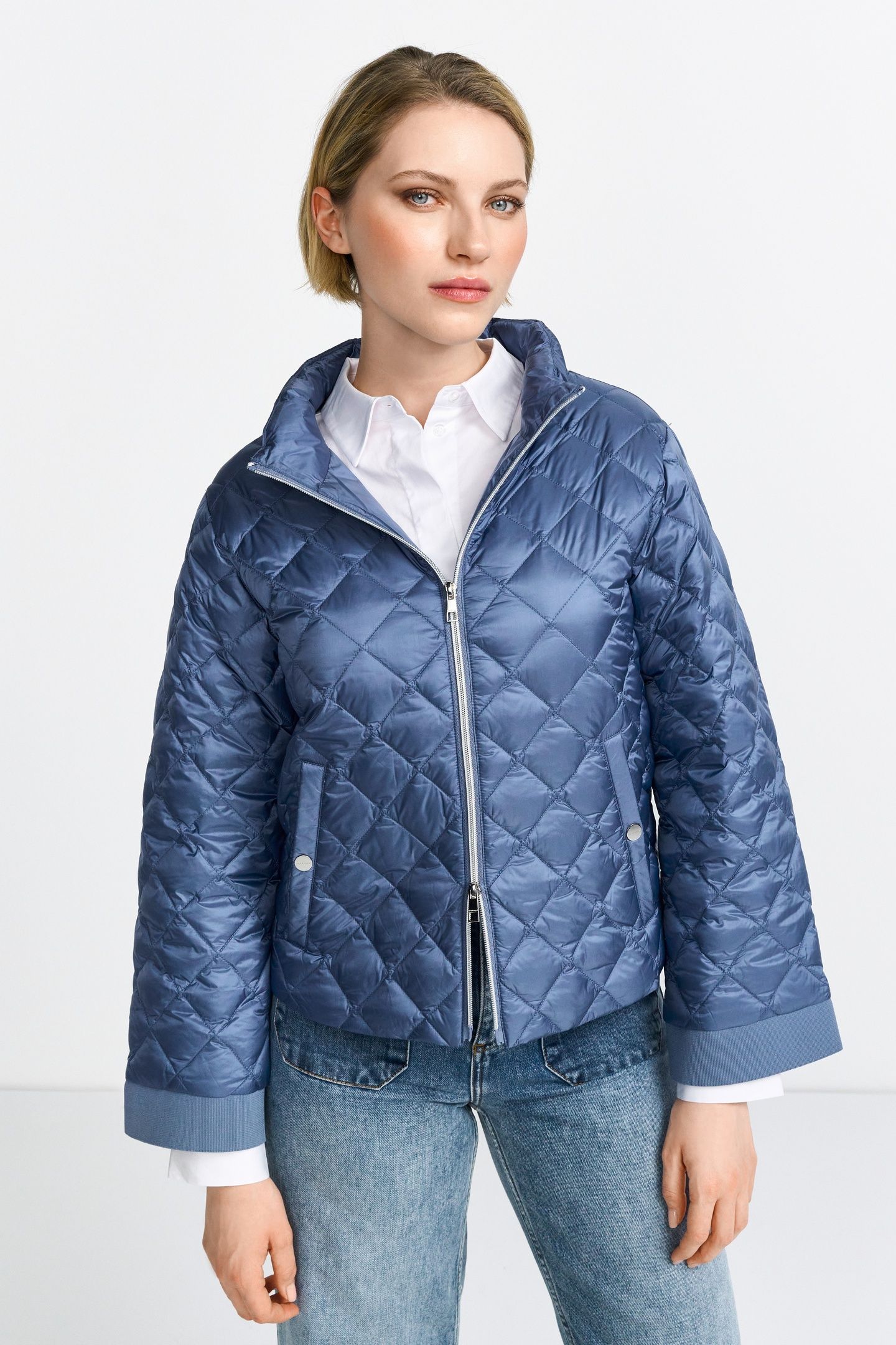 LIGHT DOWN JACKET VINTAGE BLUE 2