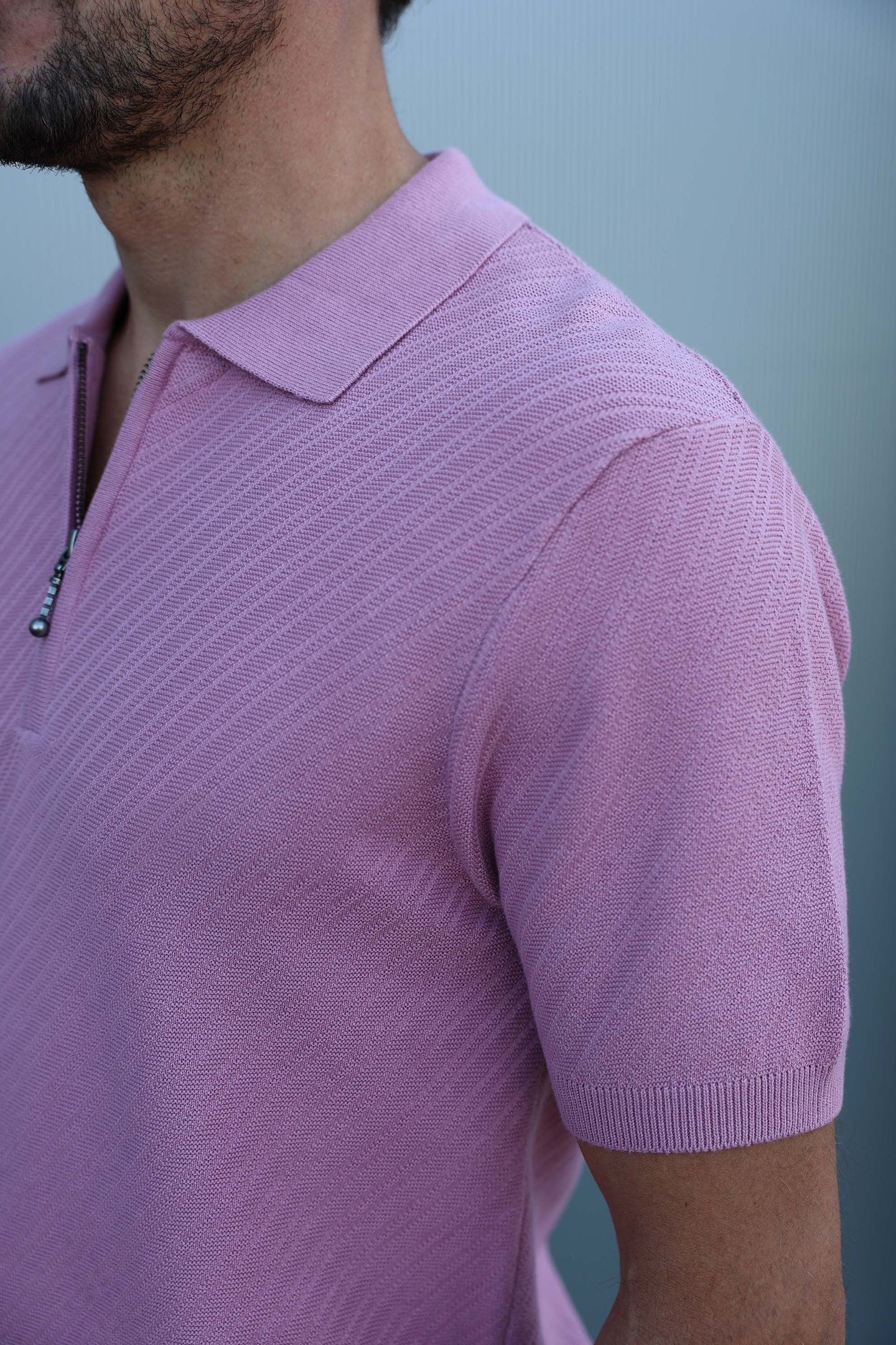 PL OBLIQUE ZIP LILAC 5