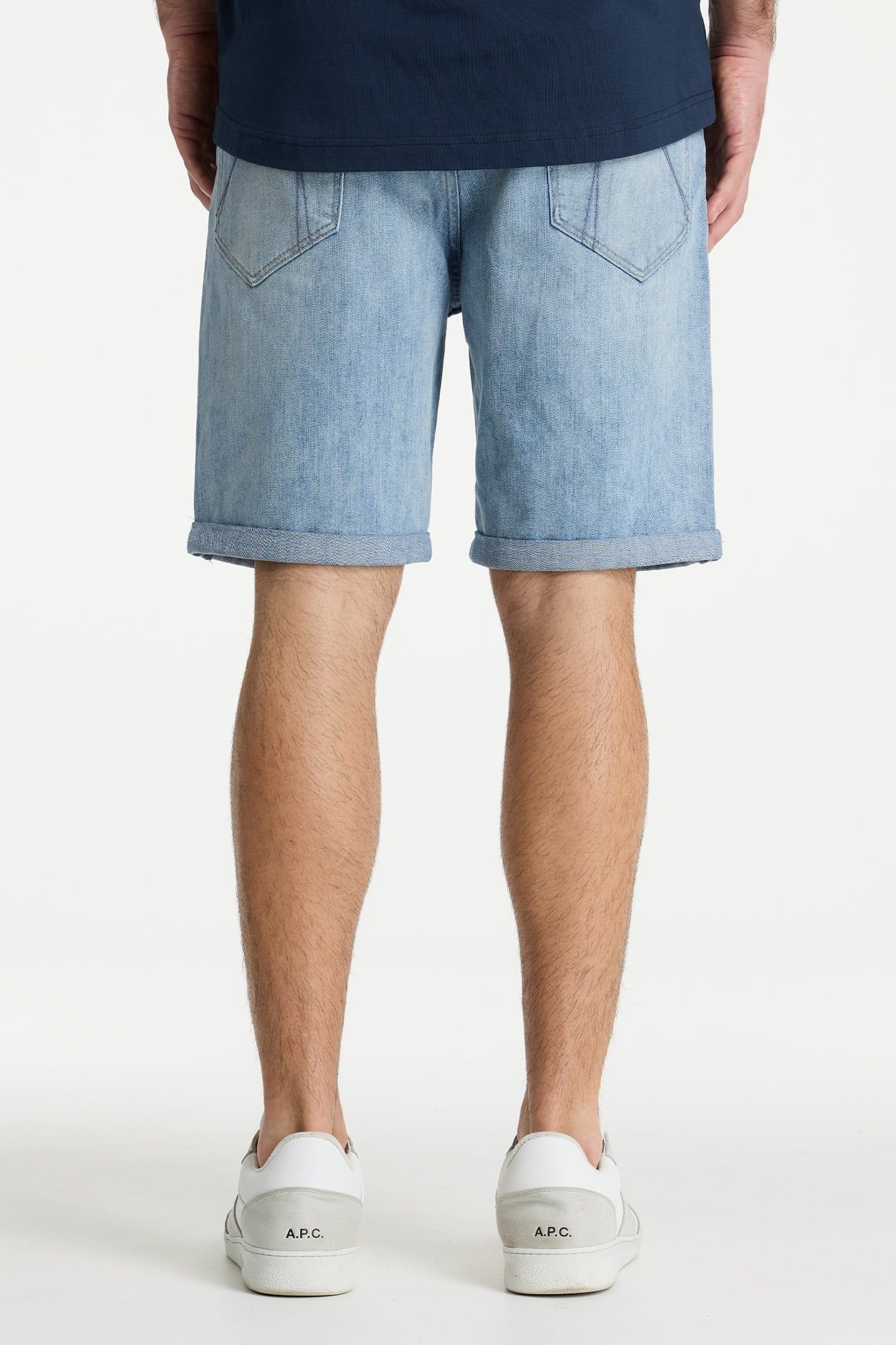 CROWN.S FAYZE BERMUDA/SHORT BLEACHED DENIM 2