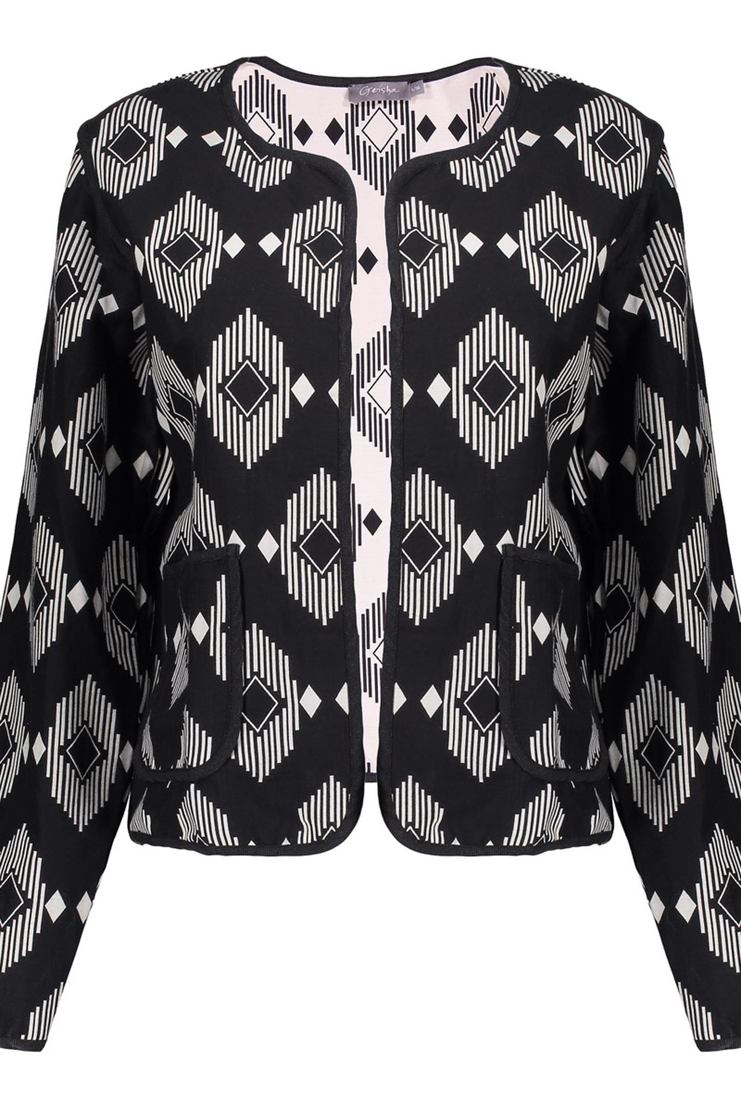 VEST BLACK/ECRU 1