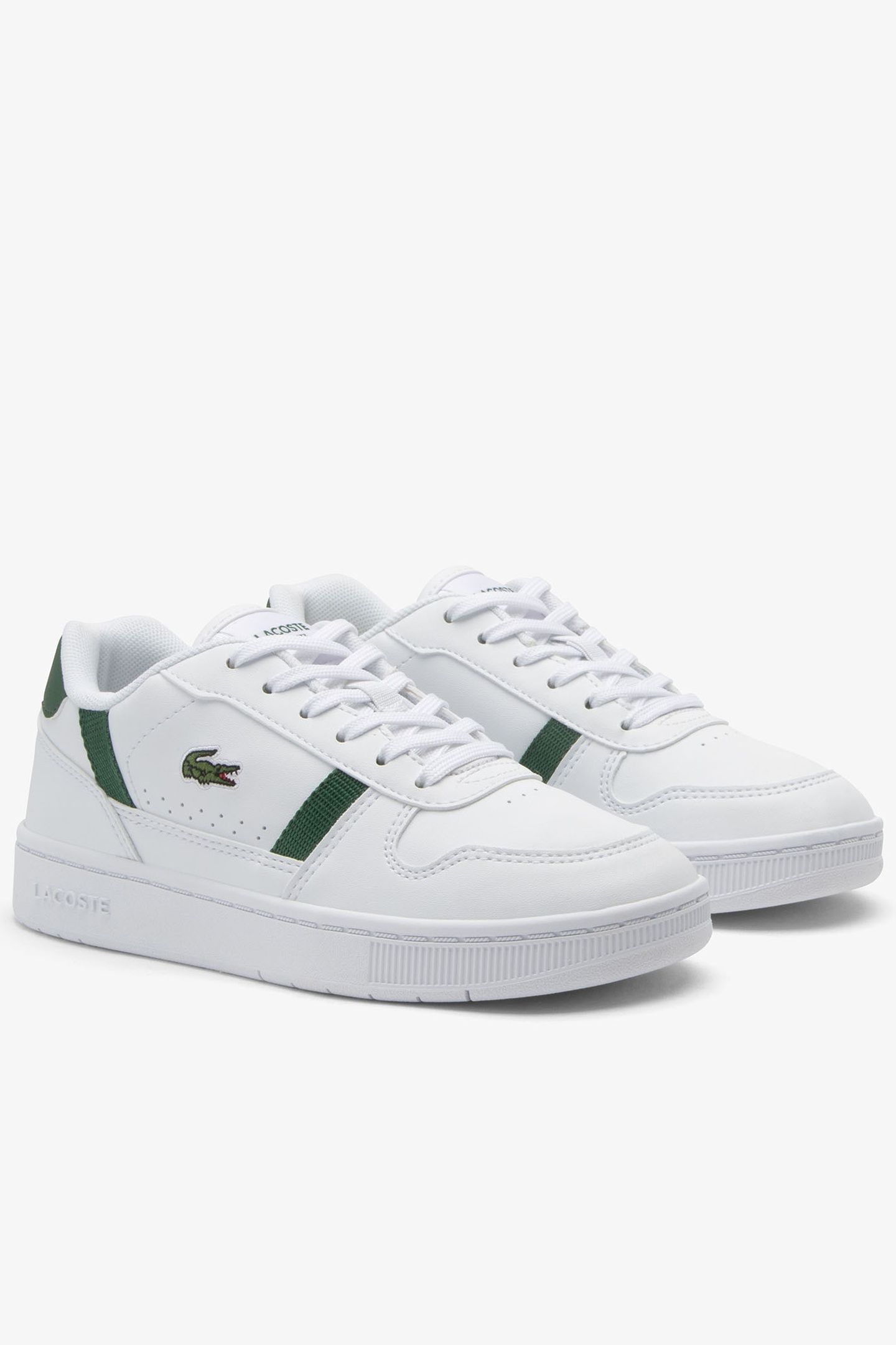 KIDS T-CLIP SET SNEAKER WHITE/DARK GREEN 2
