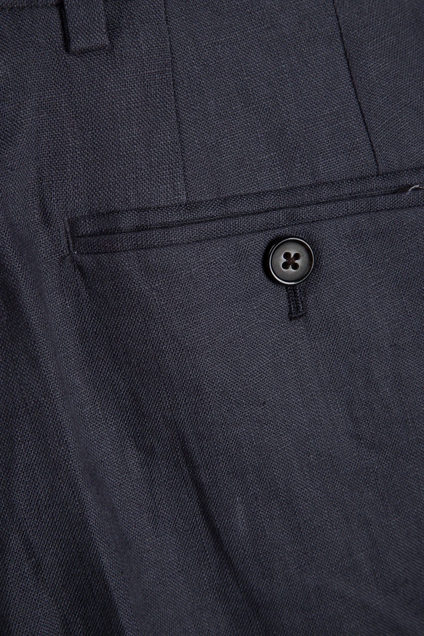 LINEN SHORT AIRFORCE BLUE 4