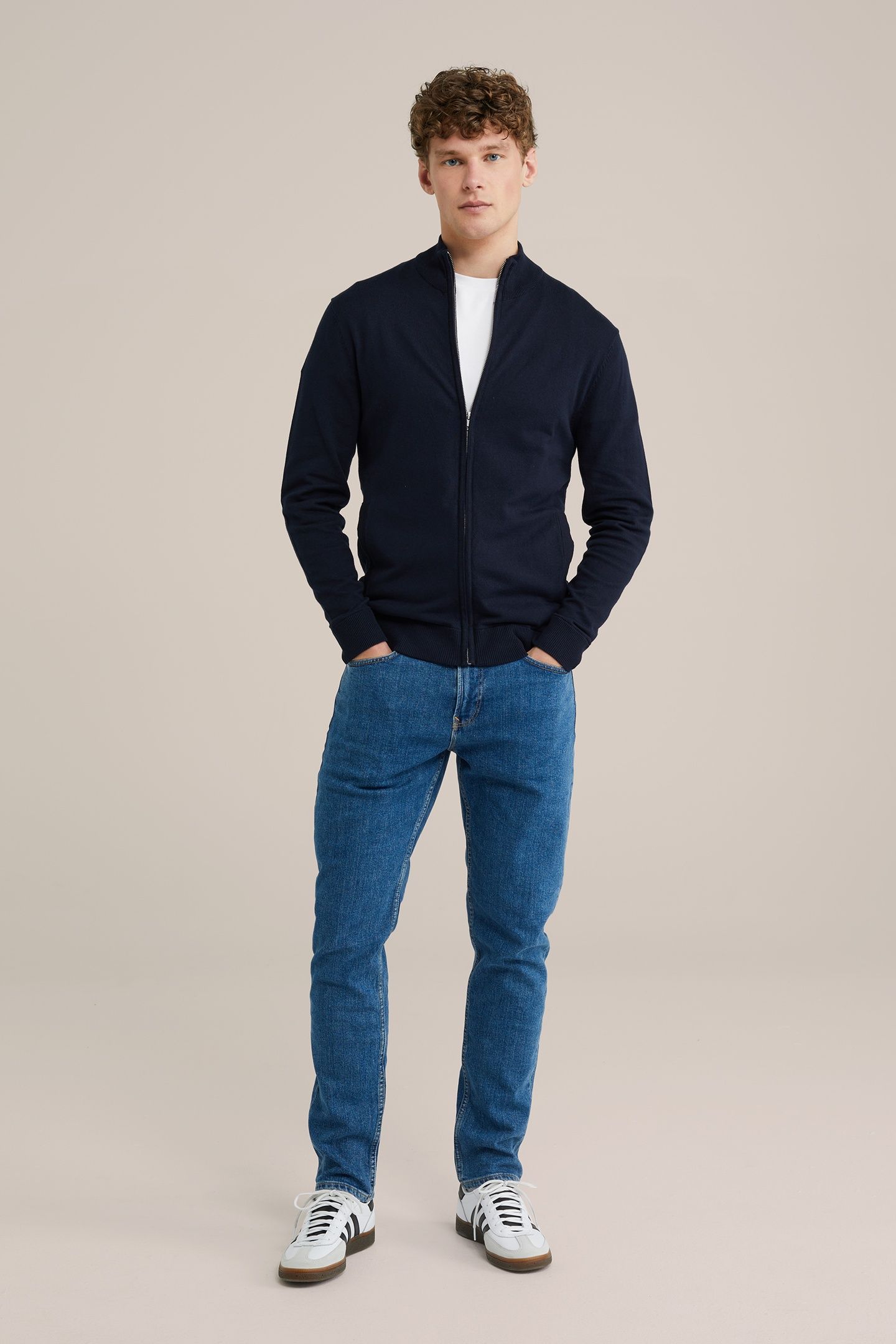 CARDIGAN DARK BLUE 2
