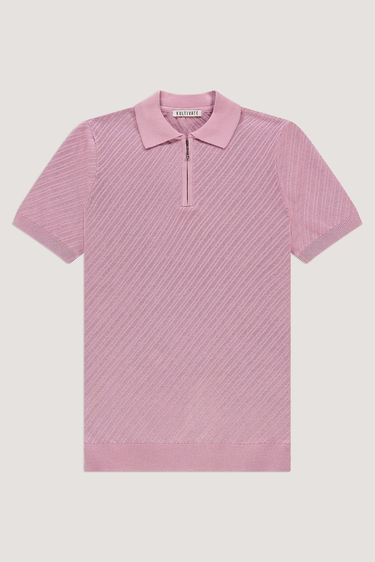 PL OBLIQUE ZIP LILAC 4