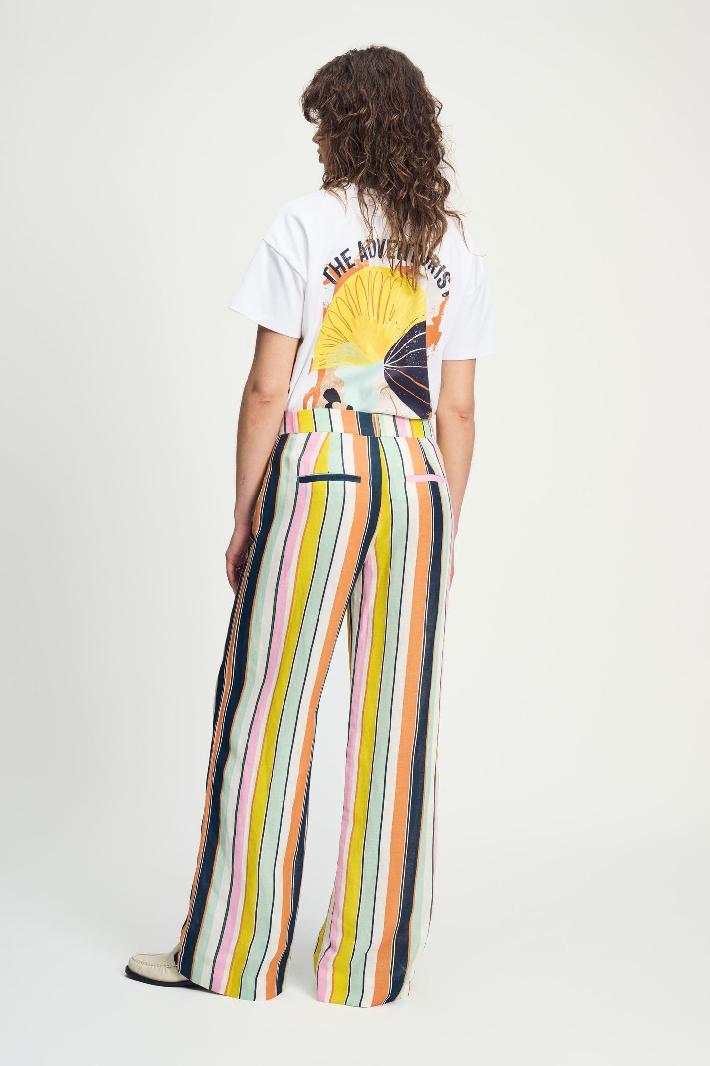 PANTS - PARADISE STRIPES LINEN 2