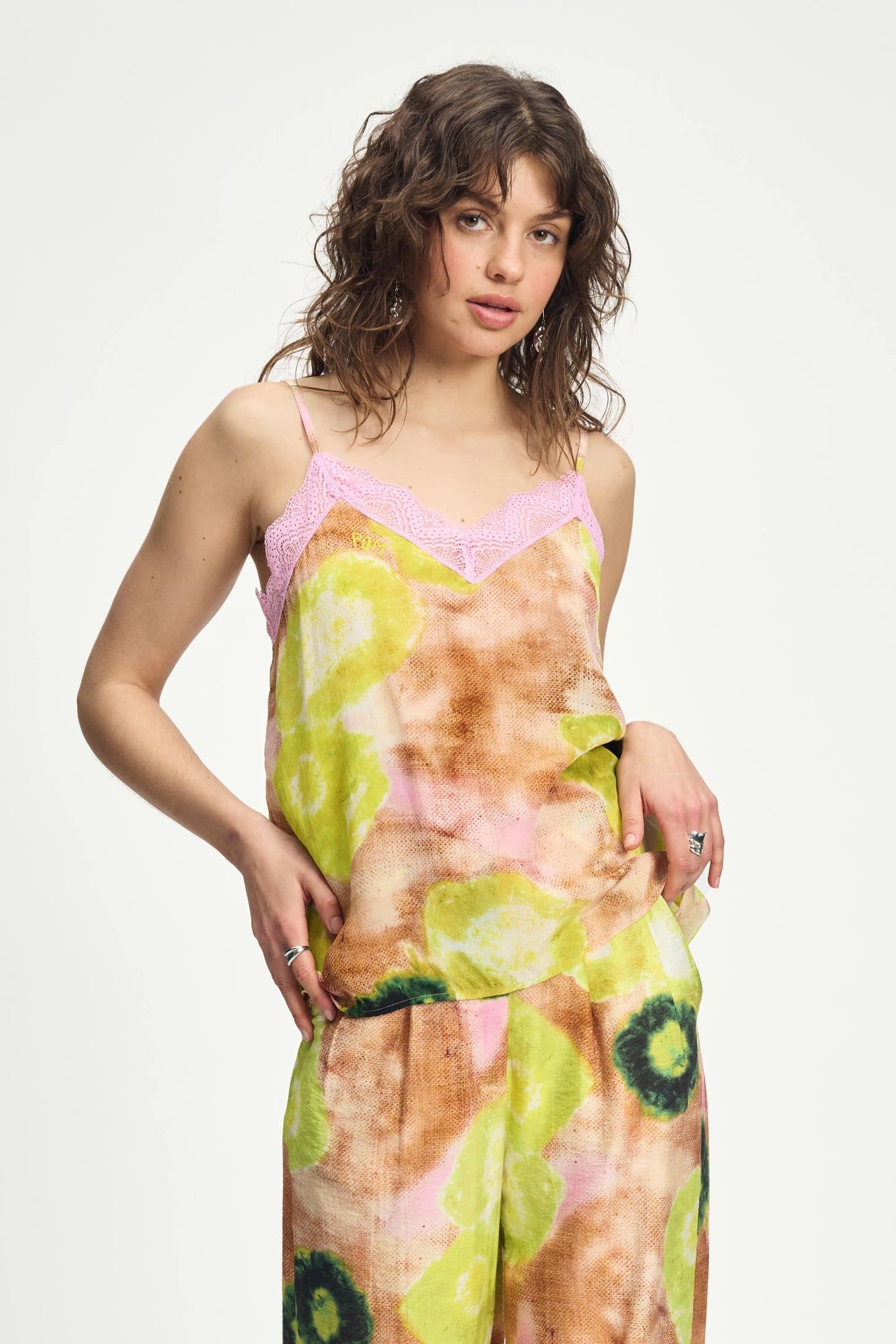 TOP - CAMI SUMMER BLISS LIME 1