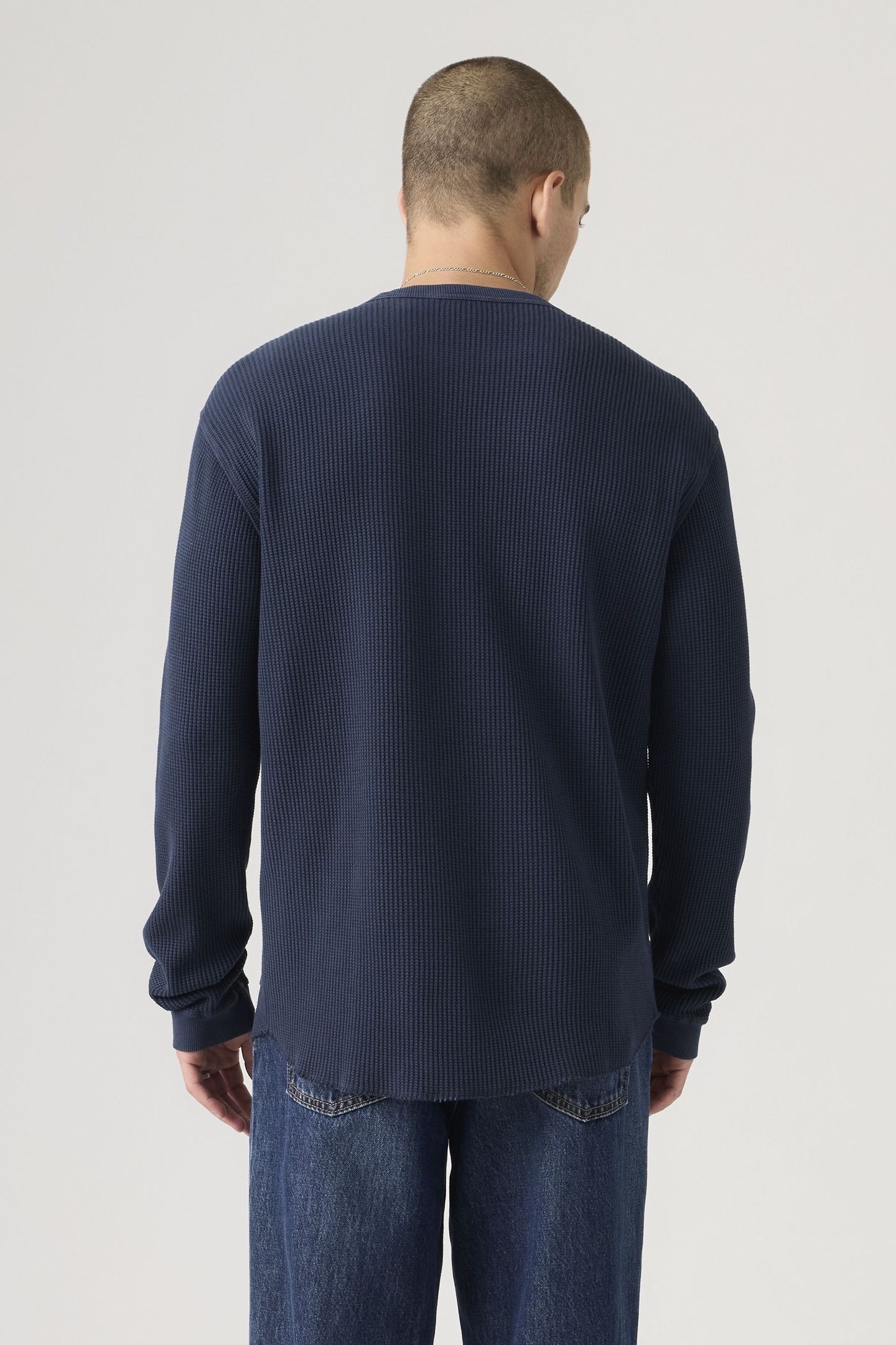 LONG SLEEVE RELAXED THERMAL TEE 4