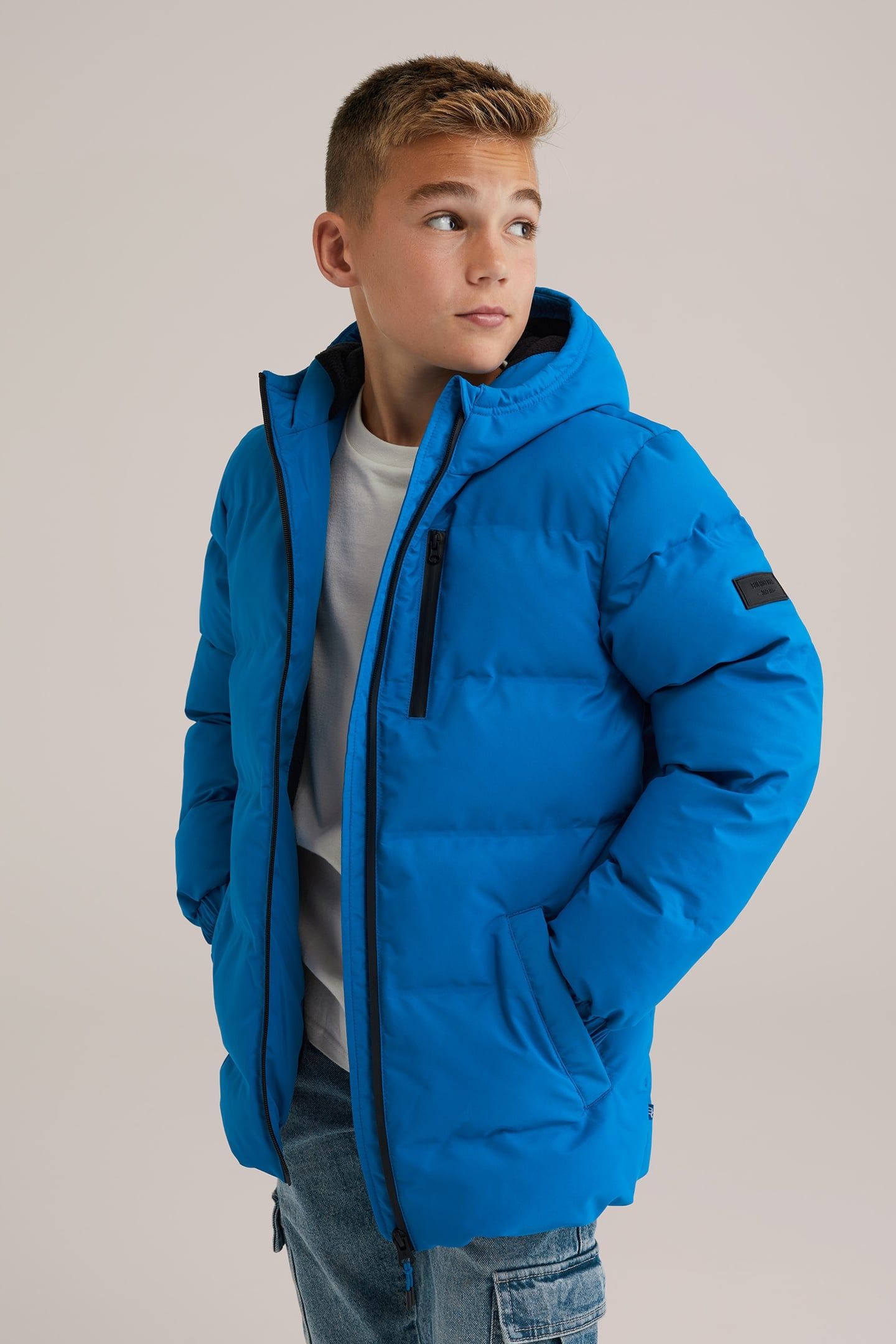 JACKET MIDLONG COBALT BLUE 2