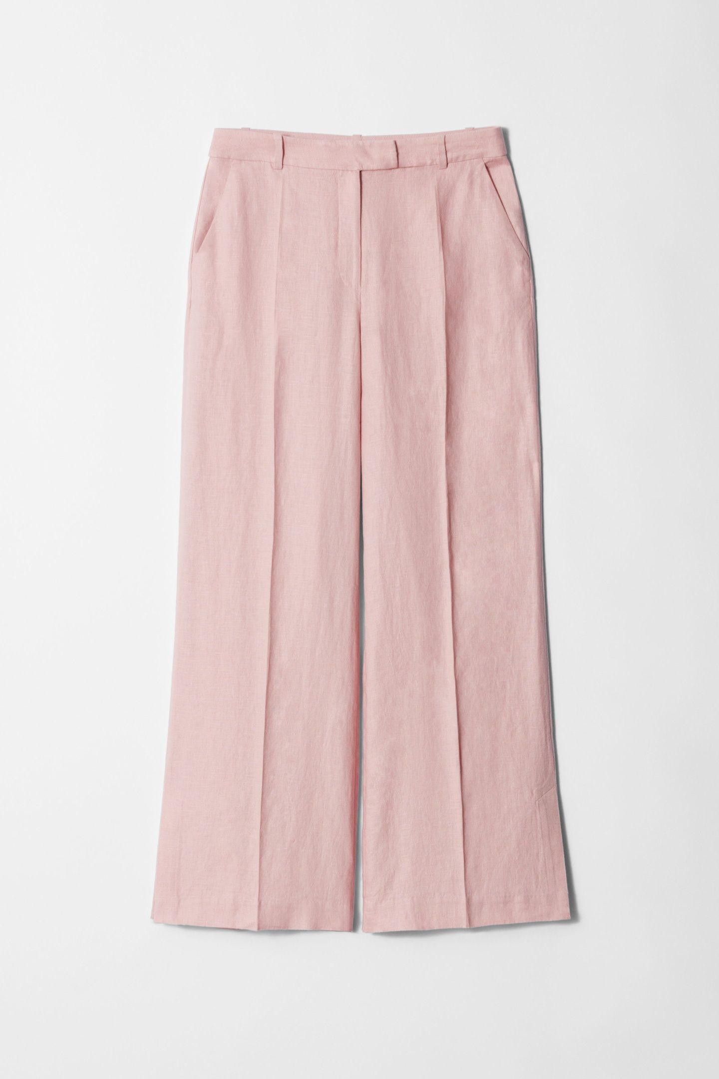 CARLY LINEN TROUSERS ORANGE 3