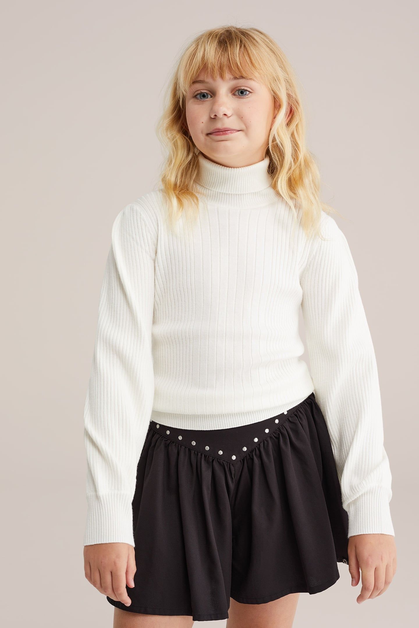 KNITTED PULLOVER OFF-WHITE 2
