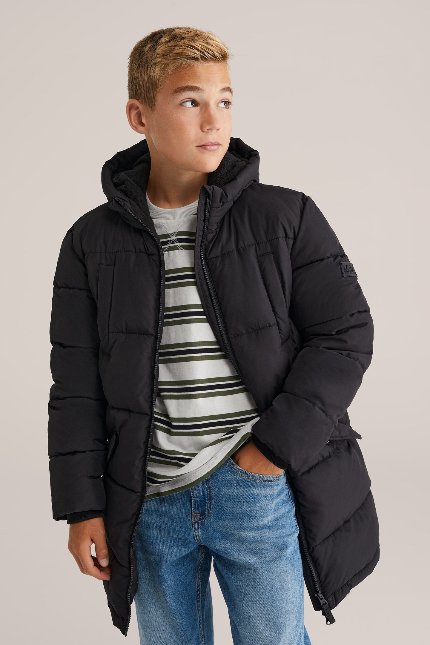 JACKET LONG LENGTH BLACK 2