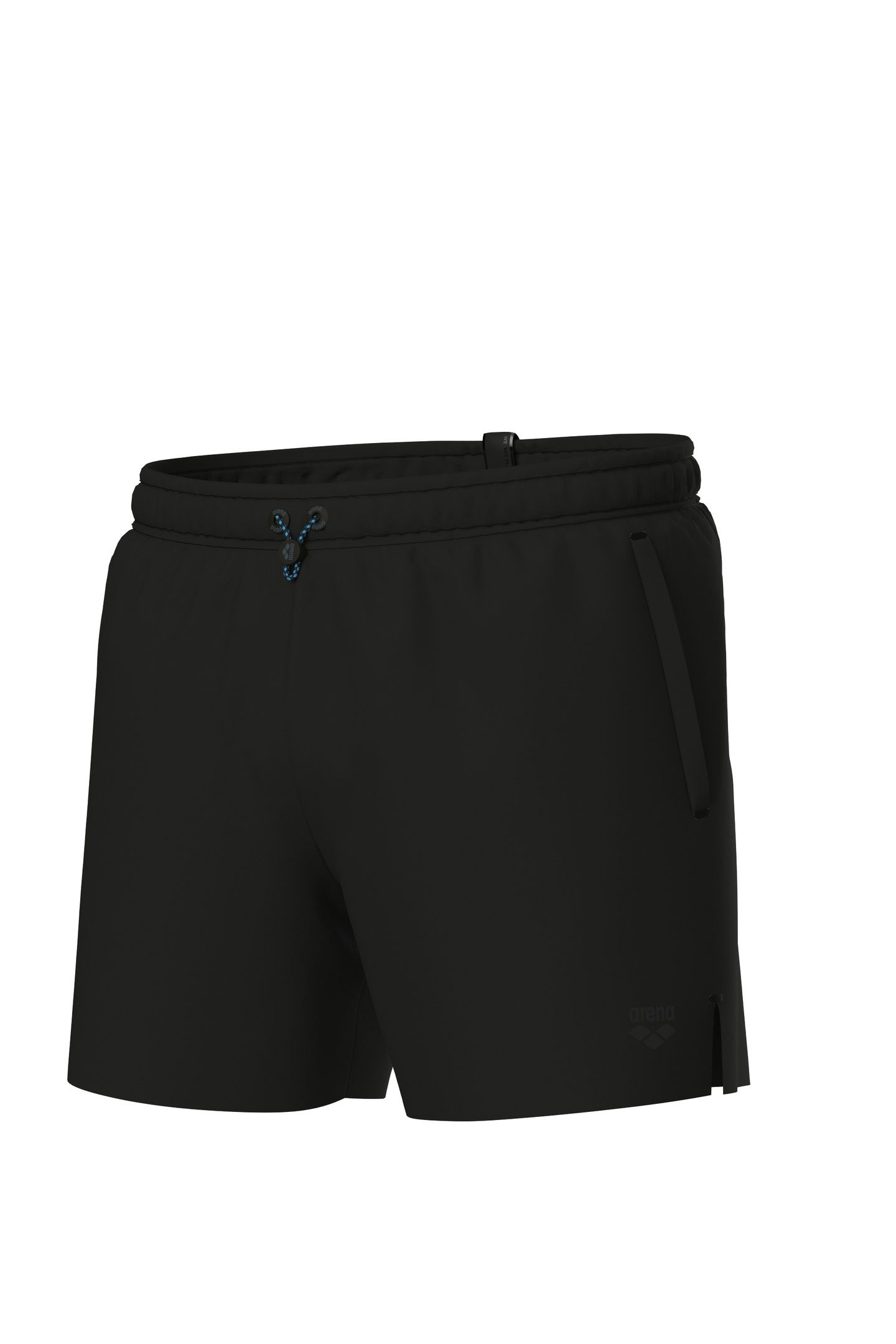 EVO BEACH SHORT SOLID BLACK 8