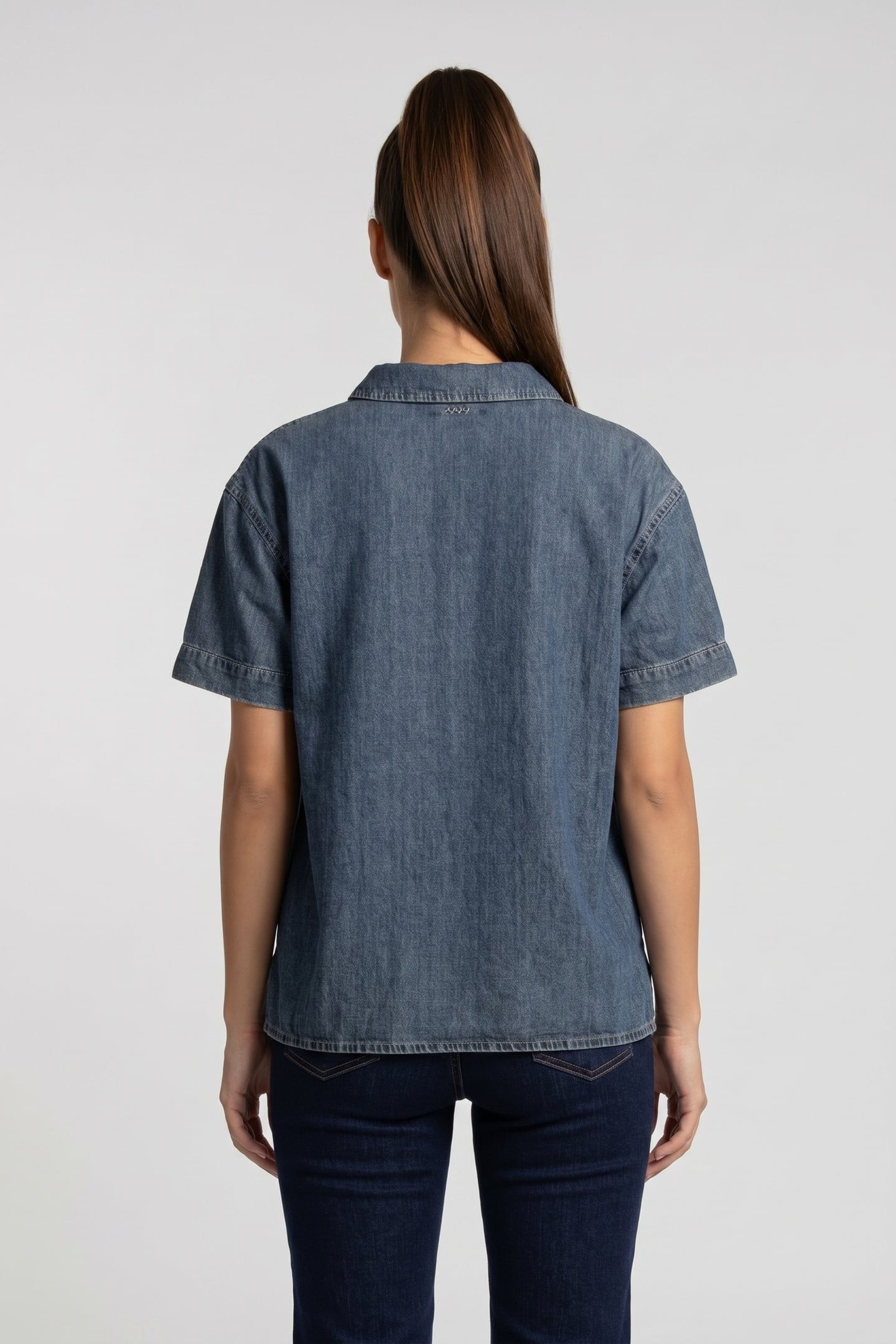 DENIM TOP LIGHT COTTON ORIGIN VINTAGE BLUE DENIM 2