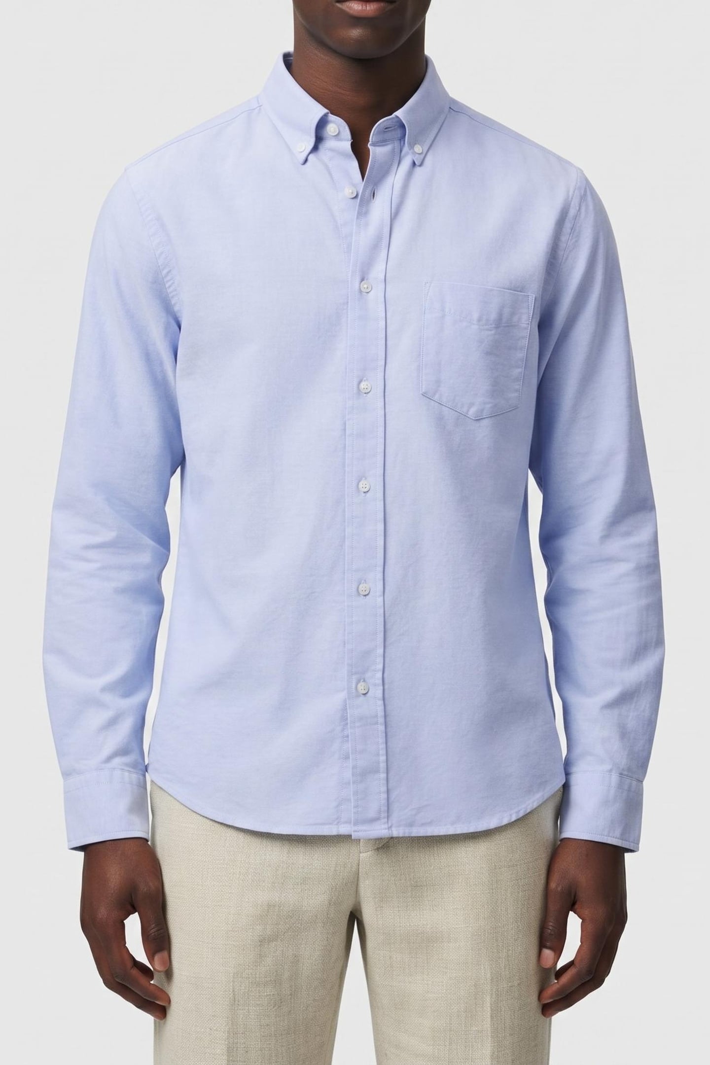 OXFORD SHIRT LIGHT BLUE 1