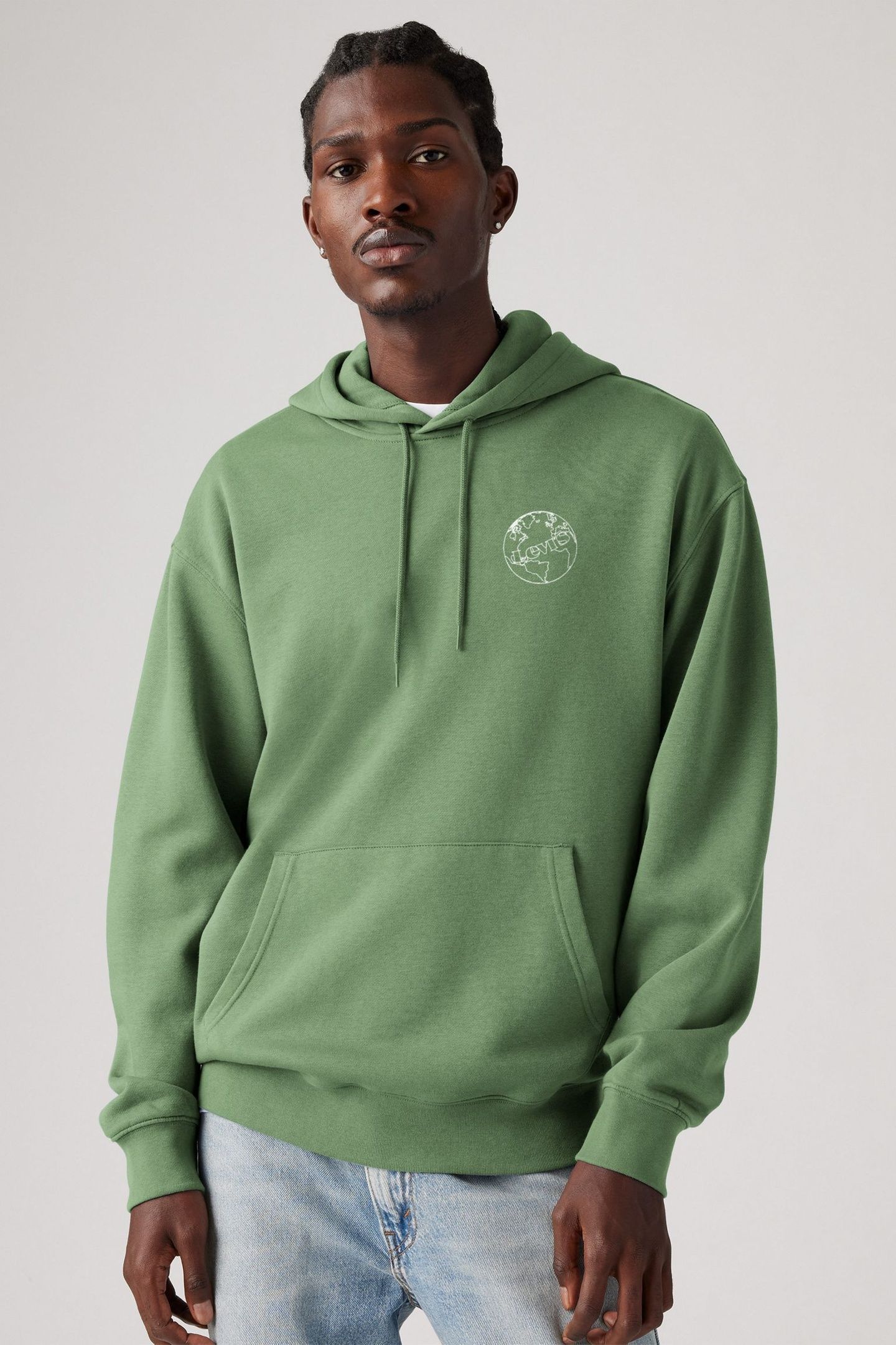 RELAXED GRAPHIC HOODIE OFF BEET LAUREL 1