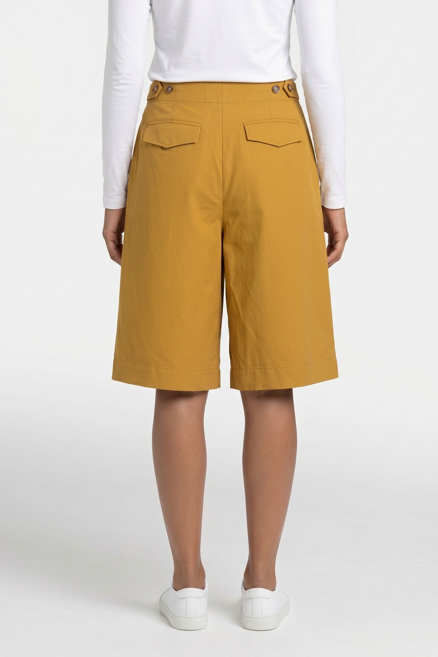 DELINA SHORTS YELLOW 2
