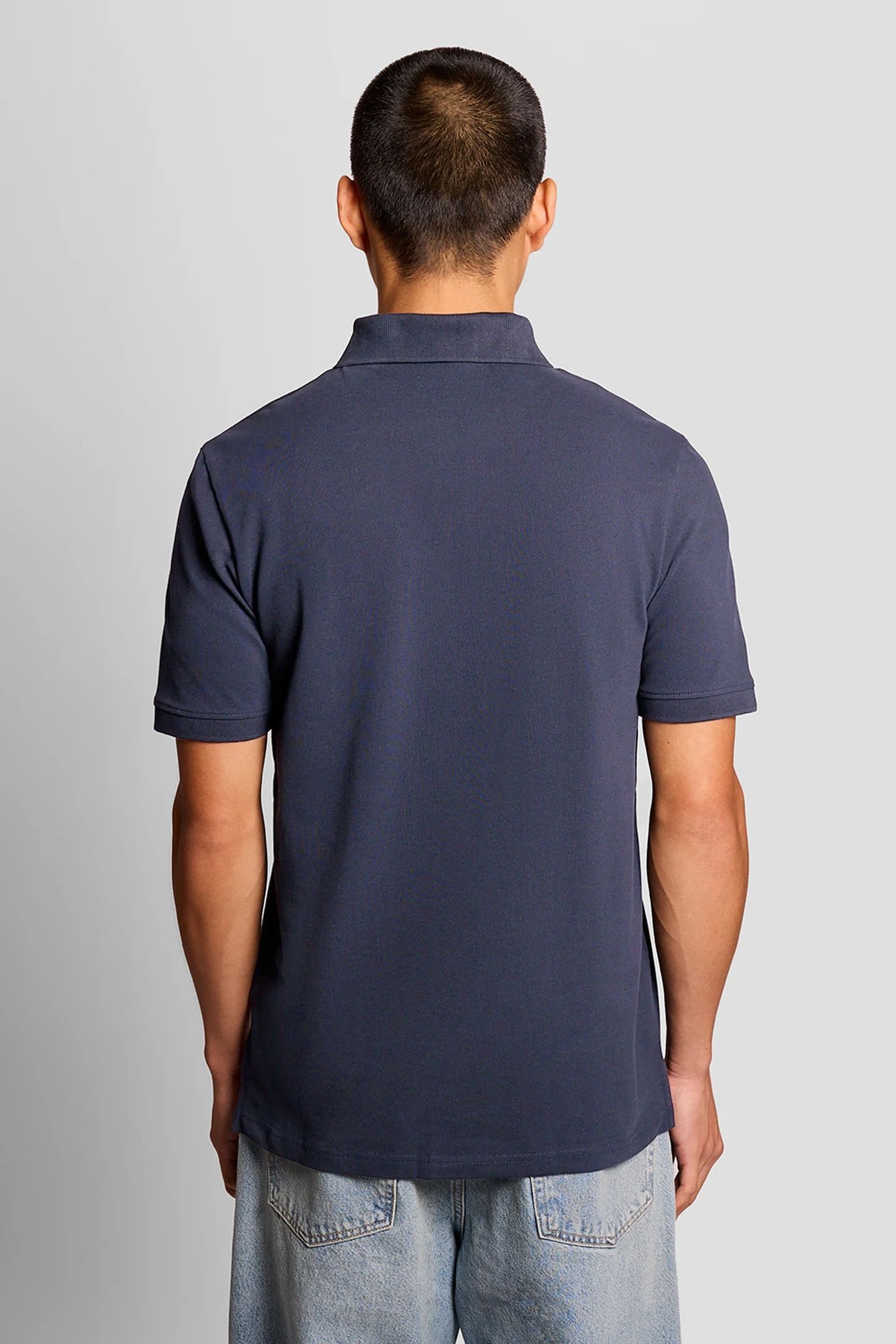 PLAIN POLO SHIRT GRAYSTONE 2