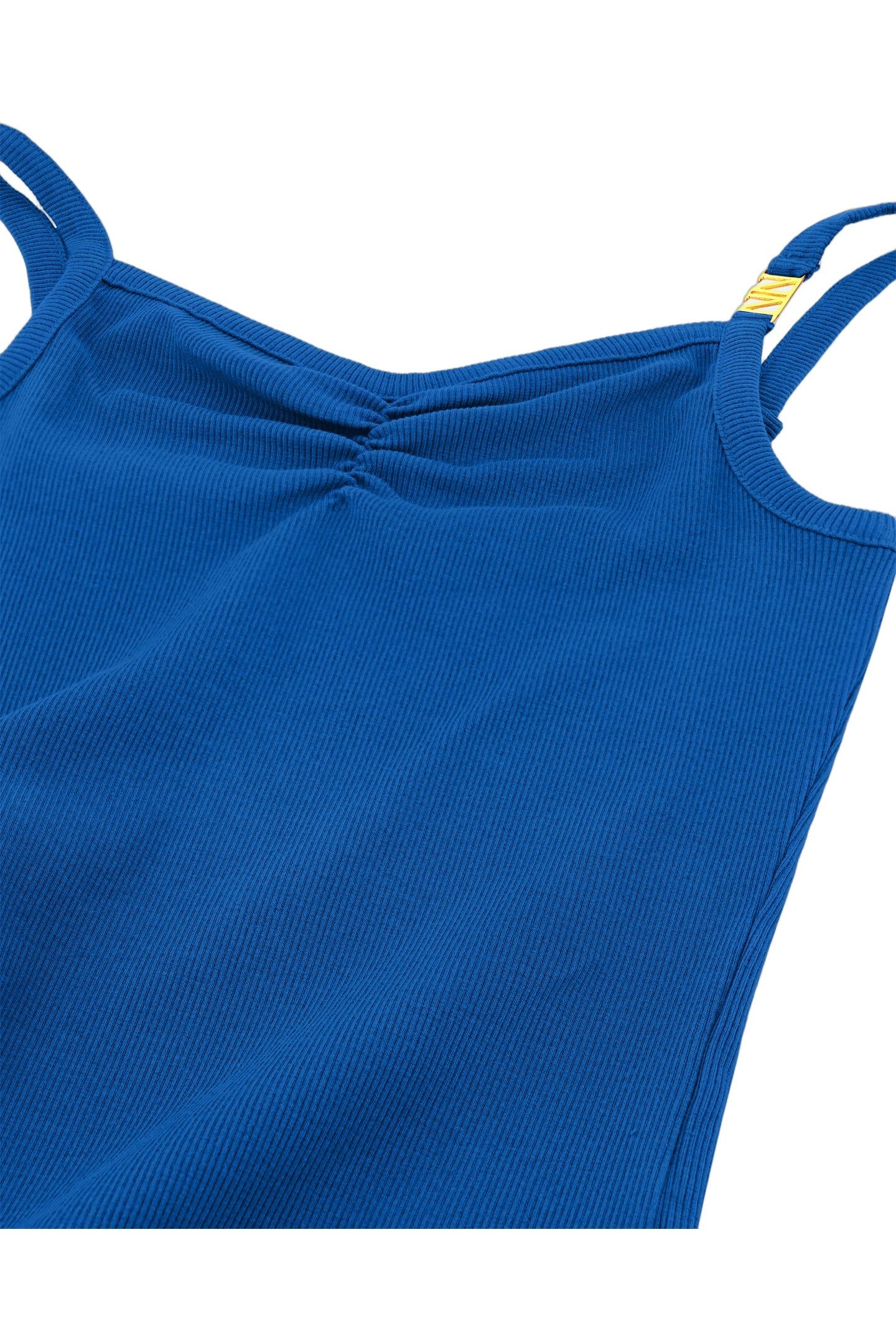 LUUNA RIB TOP AZURE BLUE 4