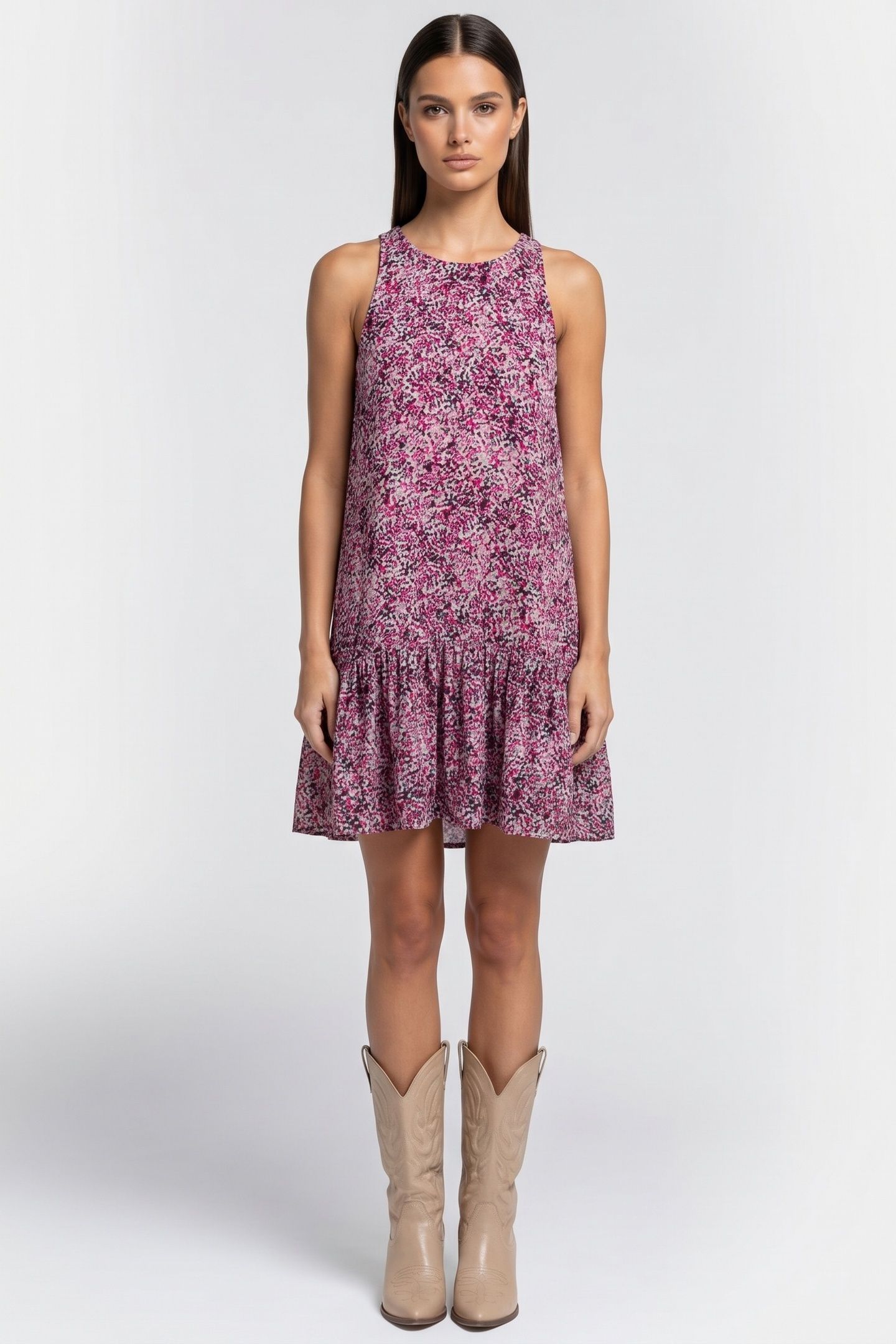 CORNELIA DRESS PINK 1