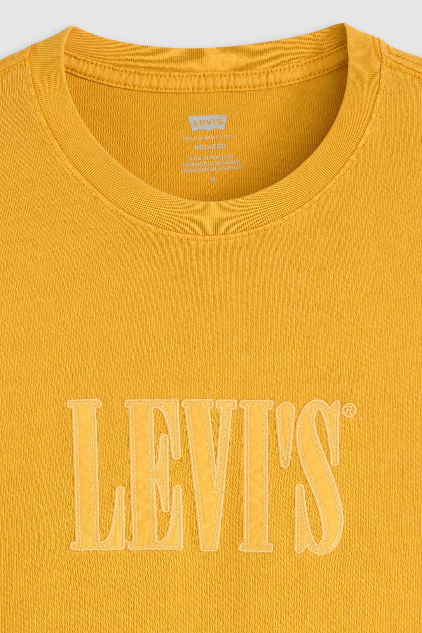 SS RELAXED FIT TEE GOLDEN 6