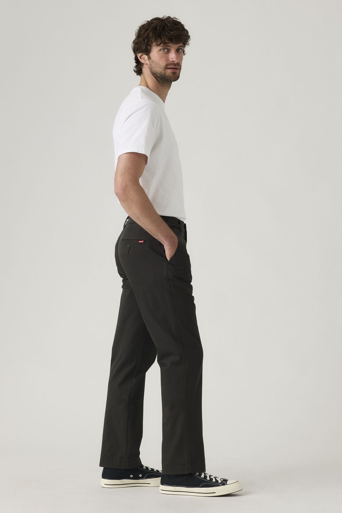 XX CHINO RELAXED STRAIGHT TROUSERS 5