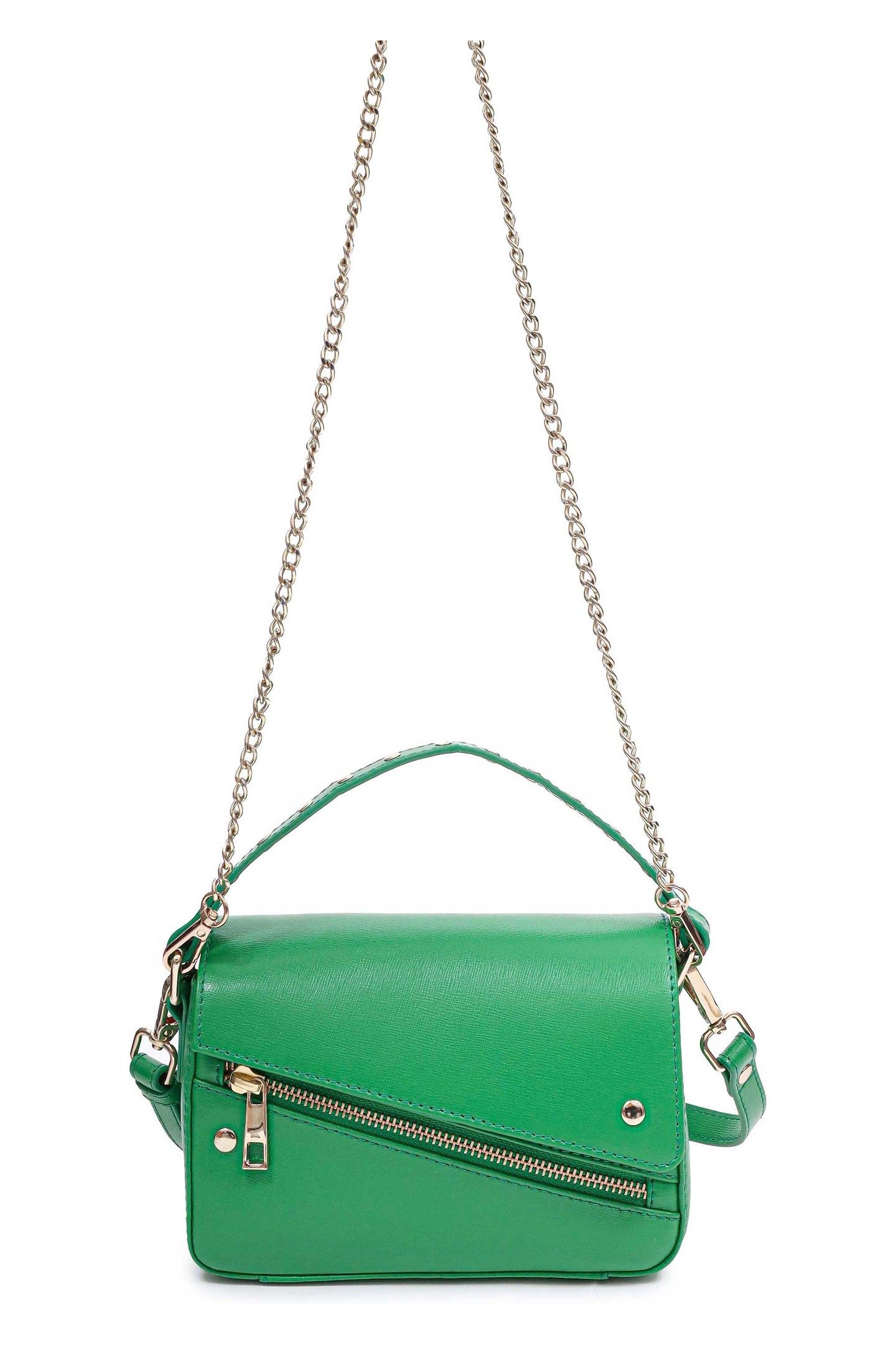 SMALL HONEY CUT FLORENCE GREEN W. GOLD 1