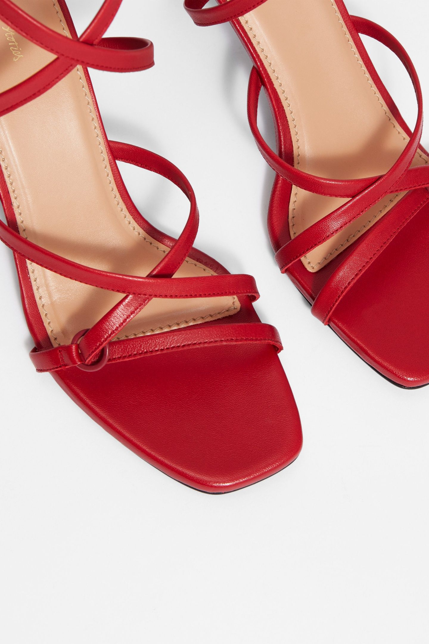 LESLIE SANDALETTE RED 5