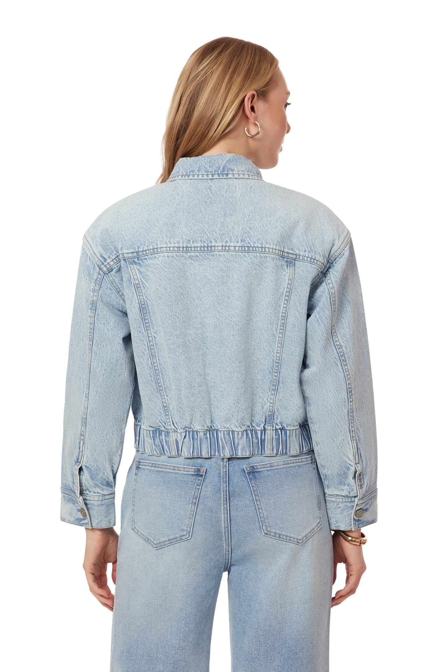 CROPPED OVERSIZED DENIM JACKET MARFA 6