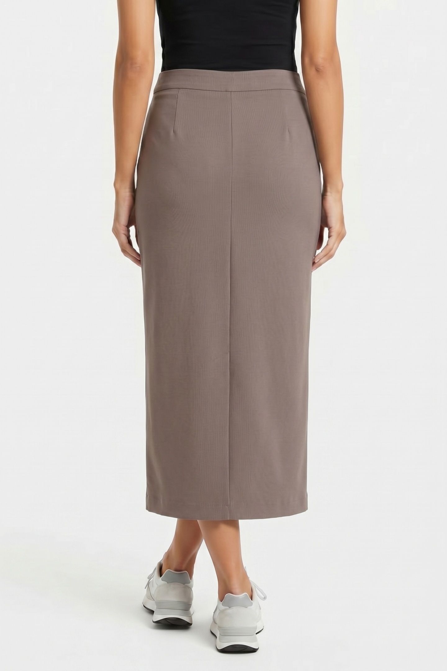 INGRID MAXI SKIRT BEIGE 2