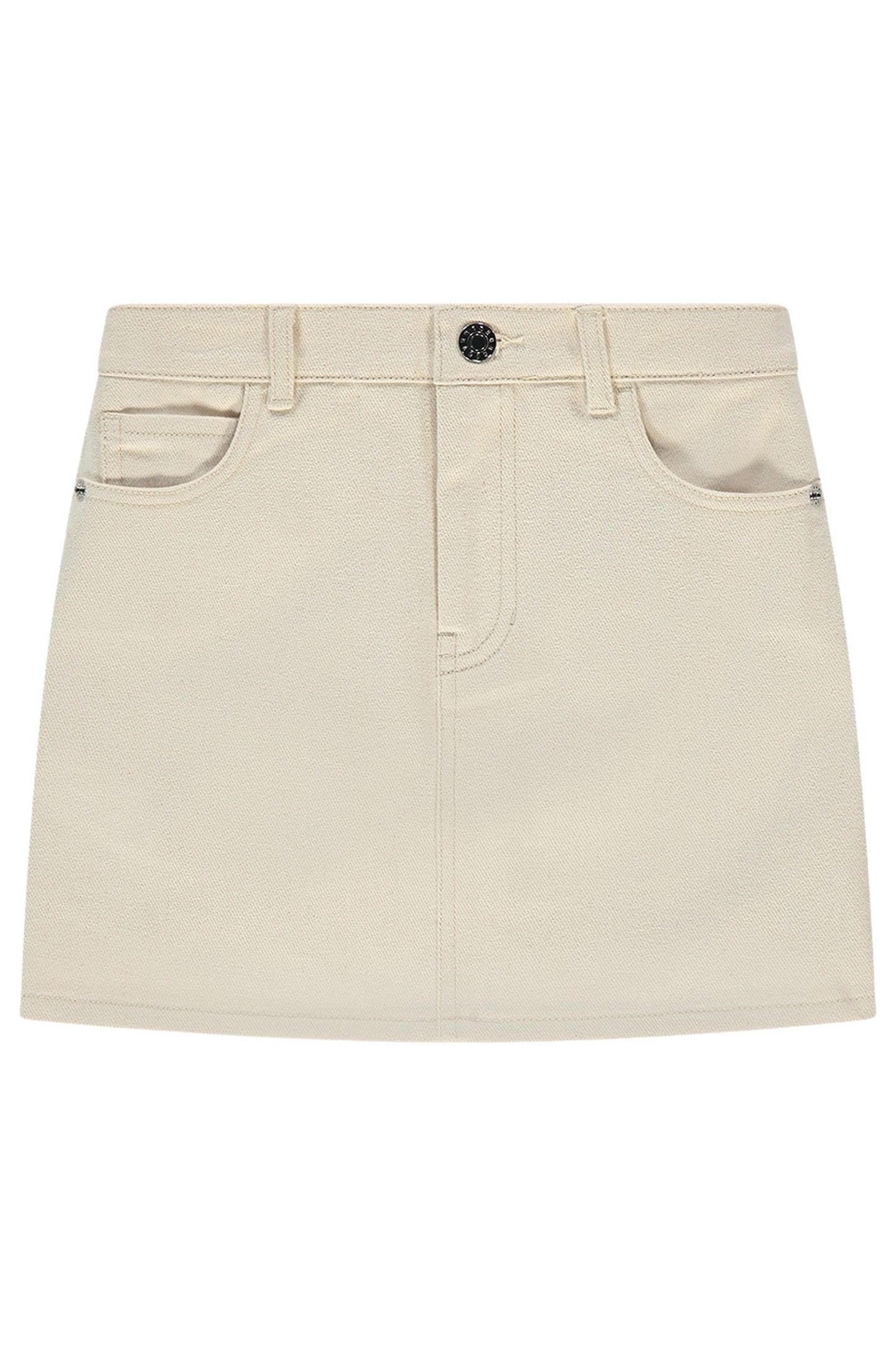 GINNA TWILL SKIRT NEUTRAL 1