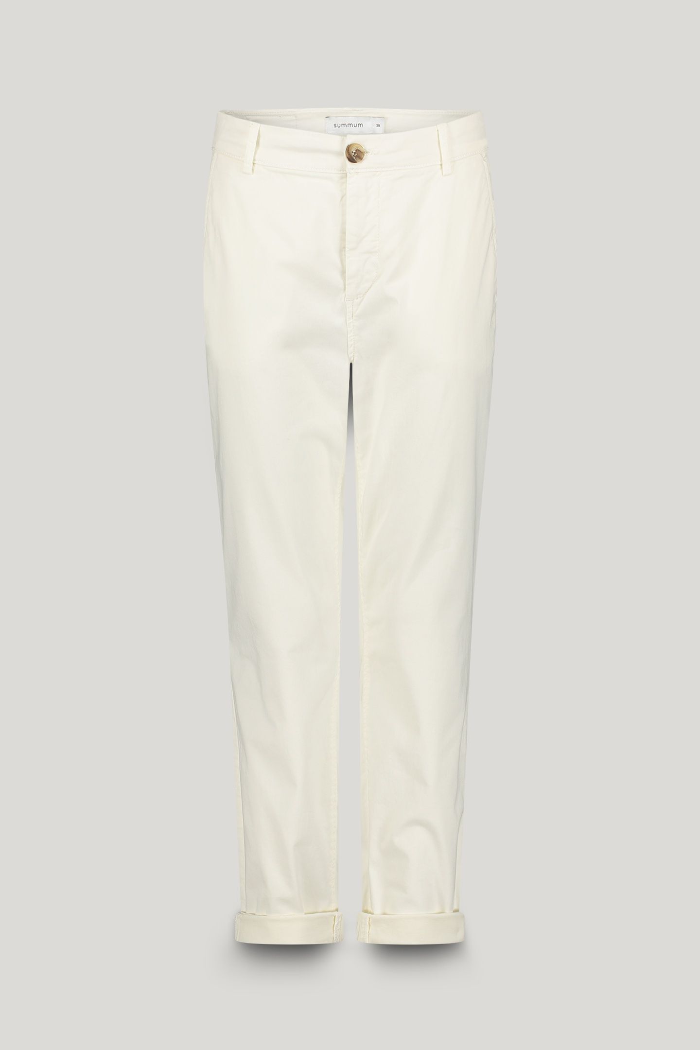 SLIM CHINO LT WT AURORA TWILL OFF WHITE 3