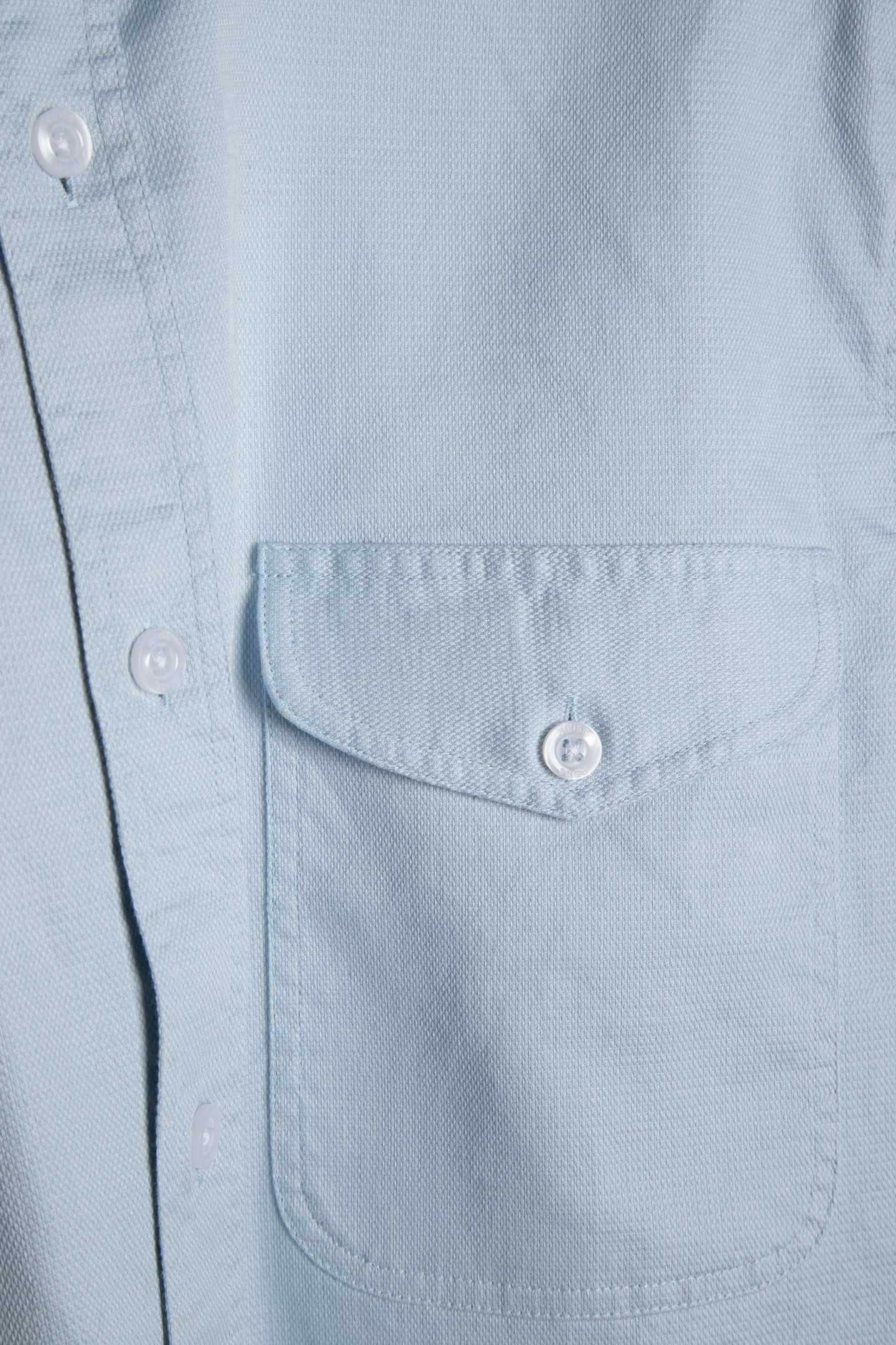 OE HUGO-TEXTURED OVERSHIR LIGHT BLUE 4