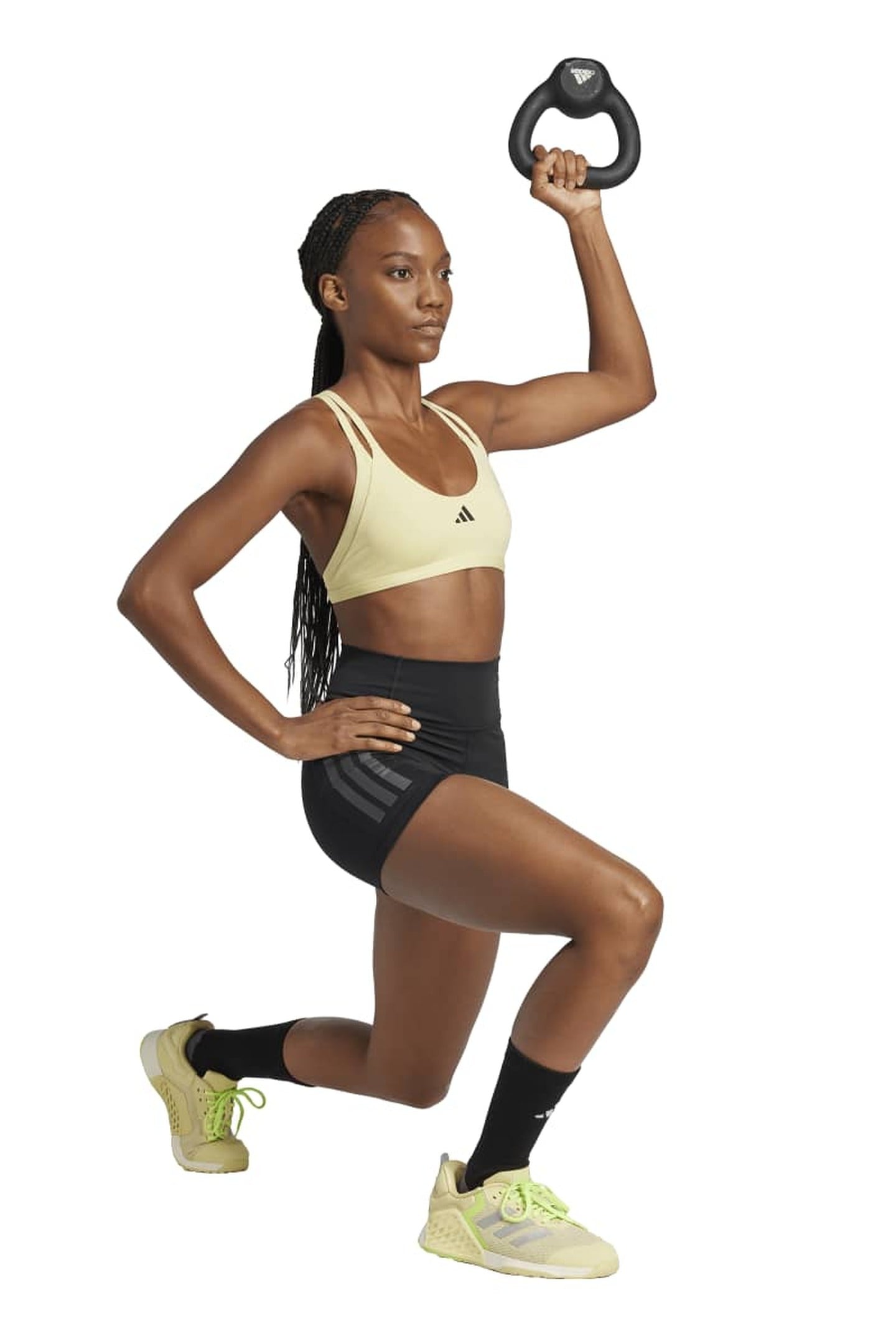 PERFORMANCE OPTIMÉ 3-STRIPES 1/4 SHORT LEGGINGS 7